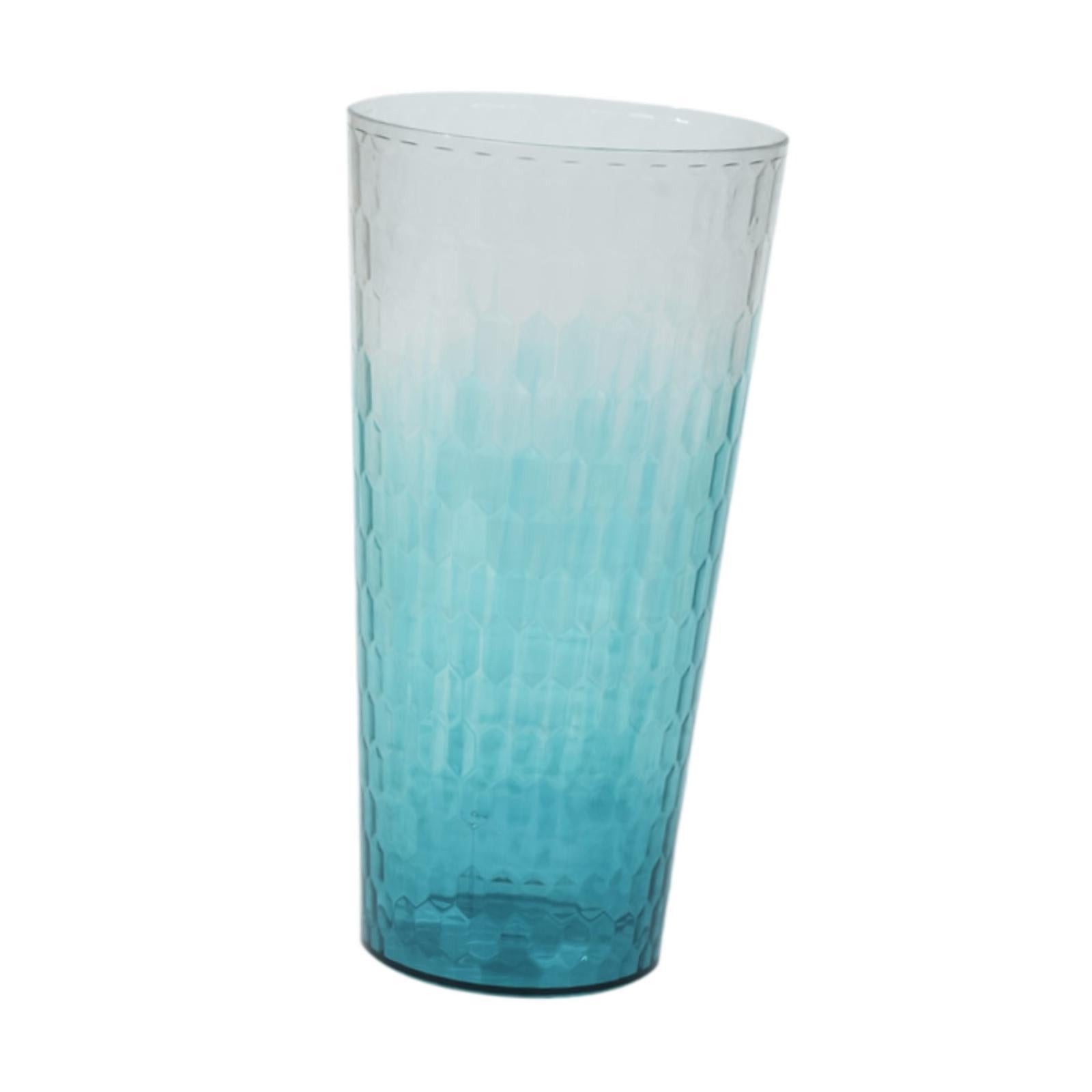 Flower Vase Dry Flowers Desk Floral Arrangement for Mantel Fireplace Wedding Blue