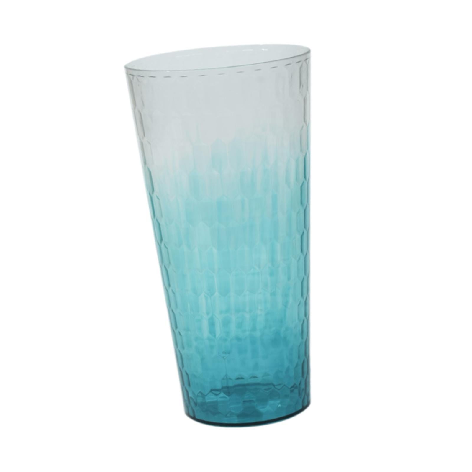 Flower Vase Dry Flowers Desk Floral Arrangement for Mantel Fireplace Wedding Blue