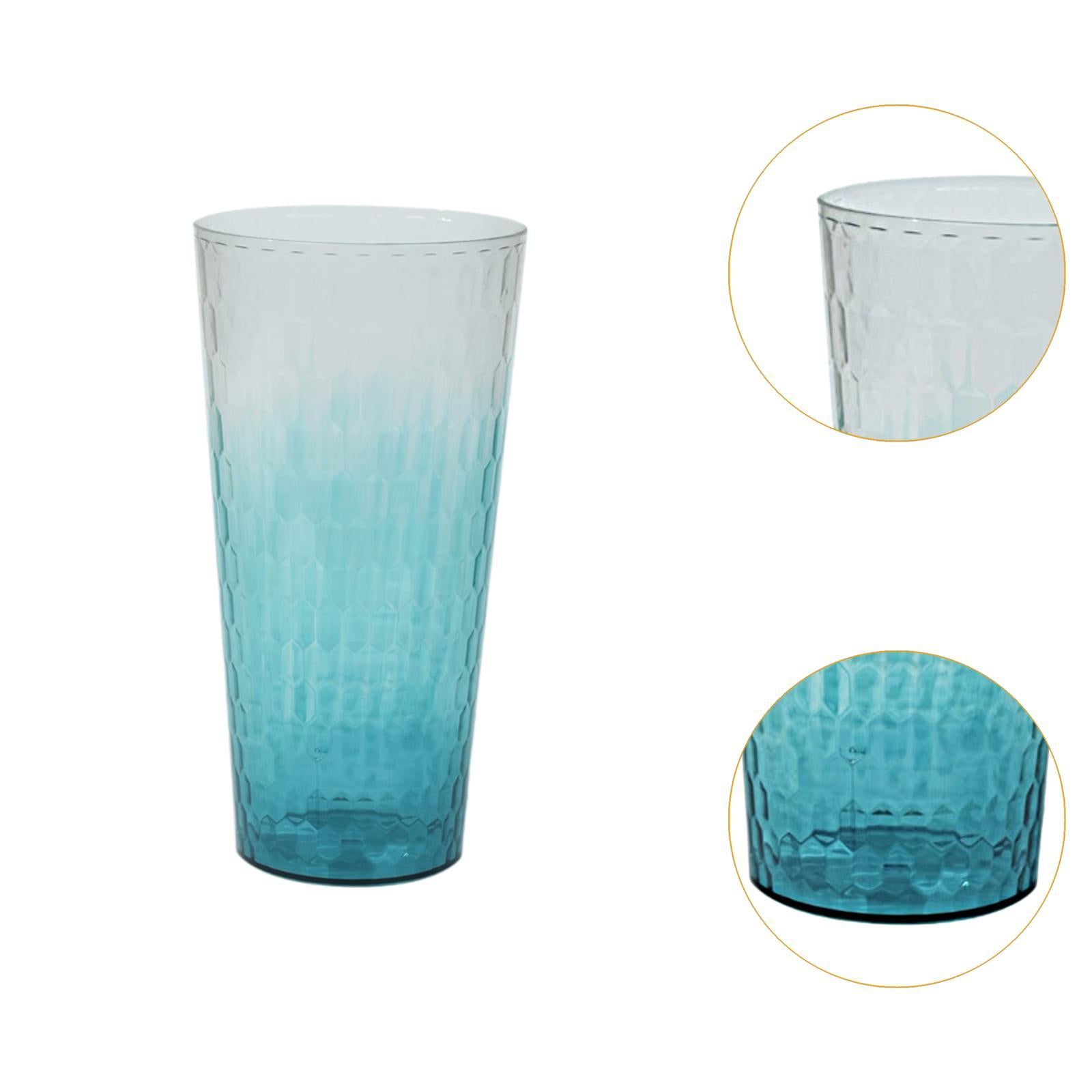 Flower Vase Dry Flowers Desk Floral Arrangement for Mantel Fireplace Wedding Blue