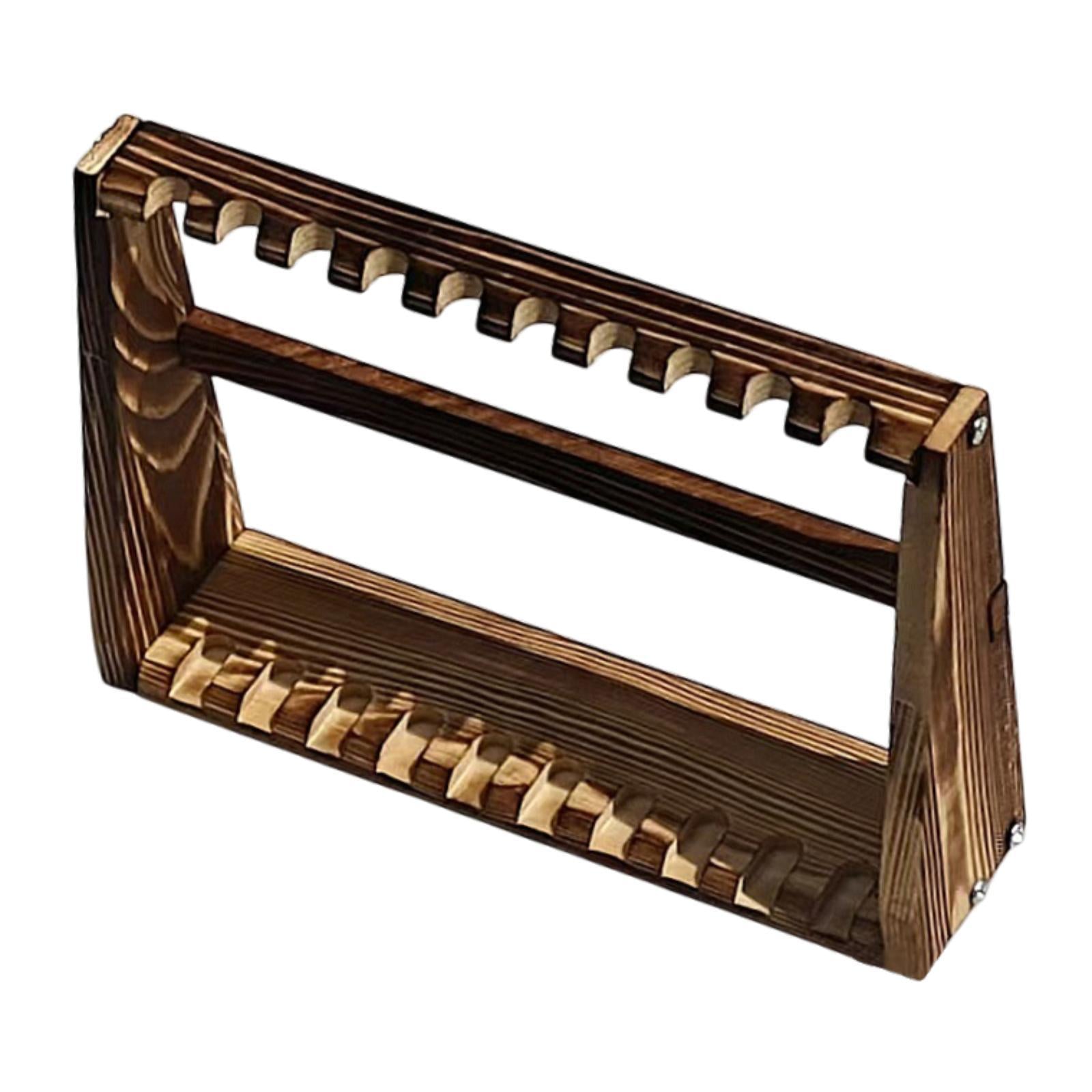 Knives Model Display Stand Accessory Tabletop Ornament Collectibles Organizer Brown