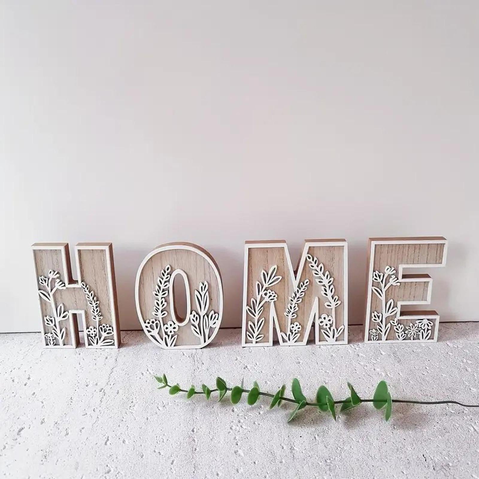 English Letters Statue Decorative Figurine for Bookshelf Party Supplies Dorm HOME Ornament