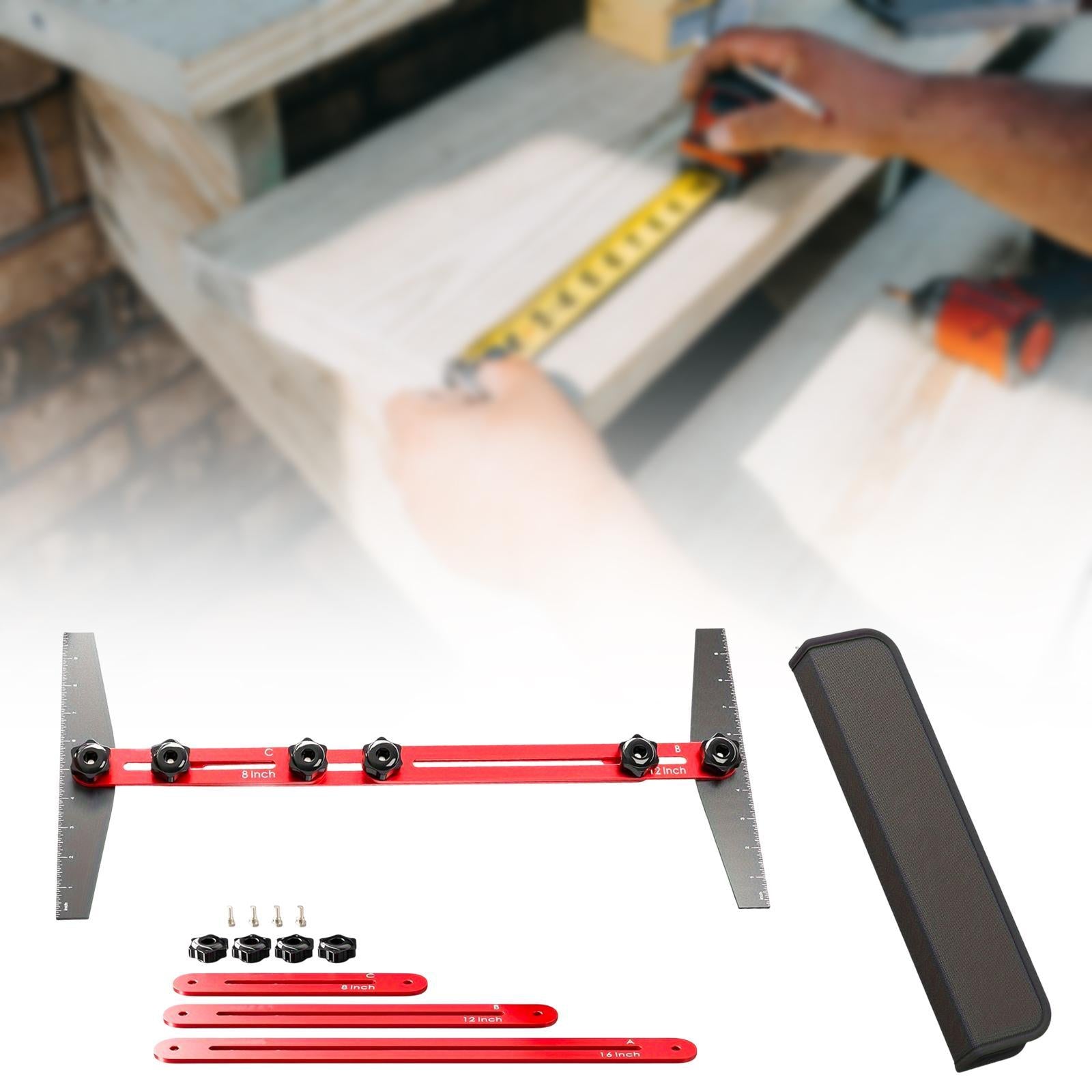 Stair Treads Gauge Reusable Stair Gauge Set Easily Operate Shelf Scribe Tool