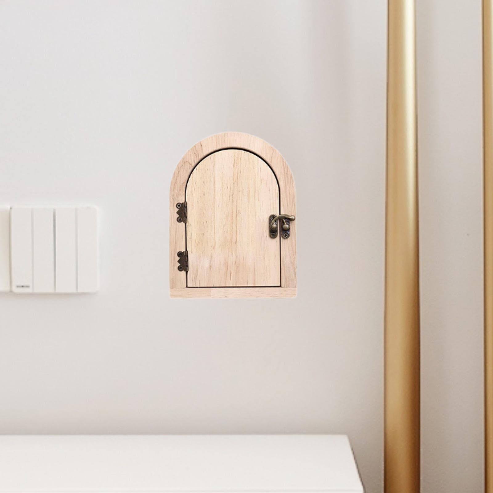 Outlet Cover Wood Elegant Socket Protection Box for Kitchen Workshop Bedroom 12x15.7cm Beige