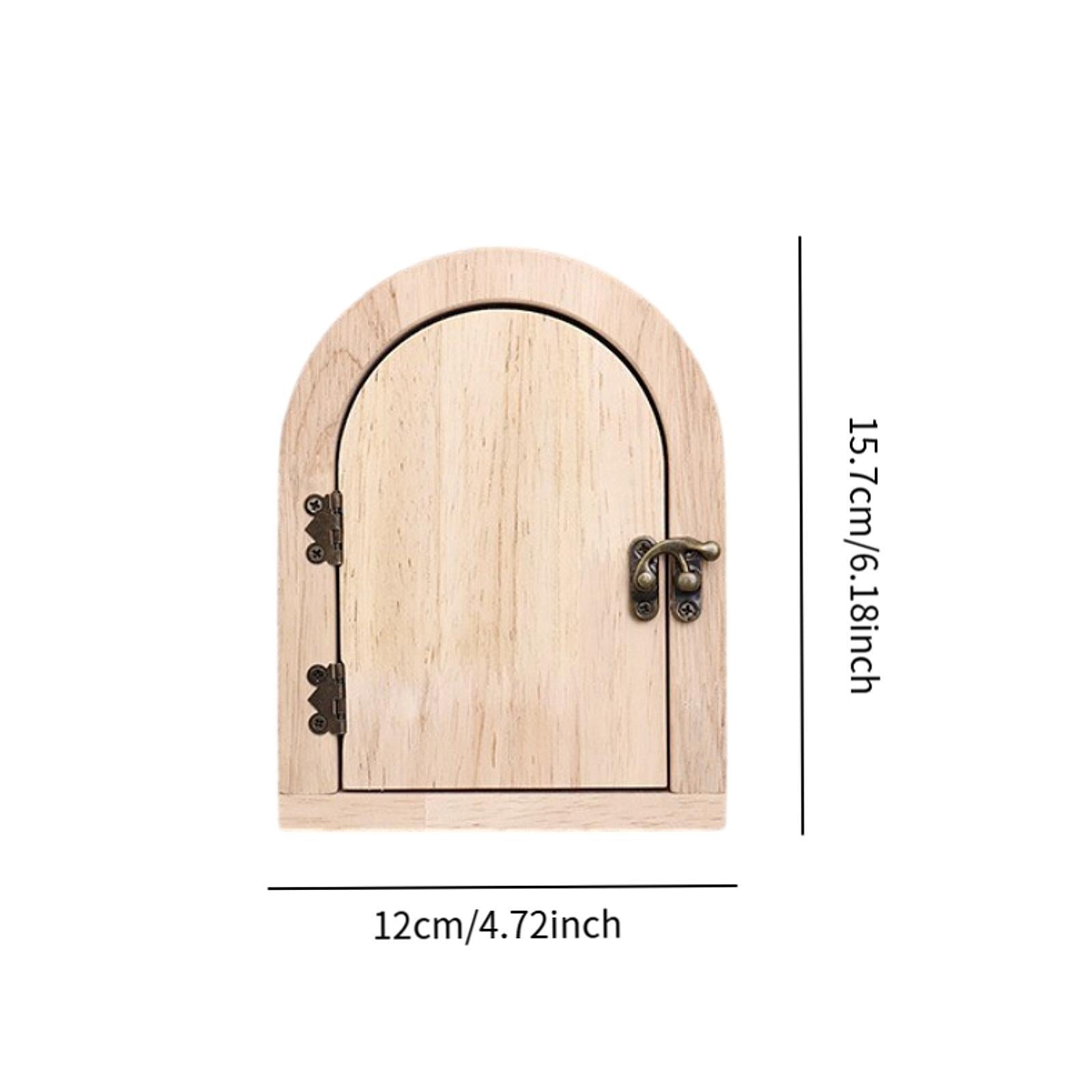 Outlet Cover Wood Elegant Socket Protection Box for Kitchen Workshop Bedroom 12x15.7cm Beige