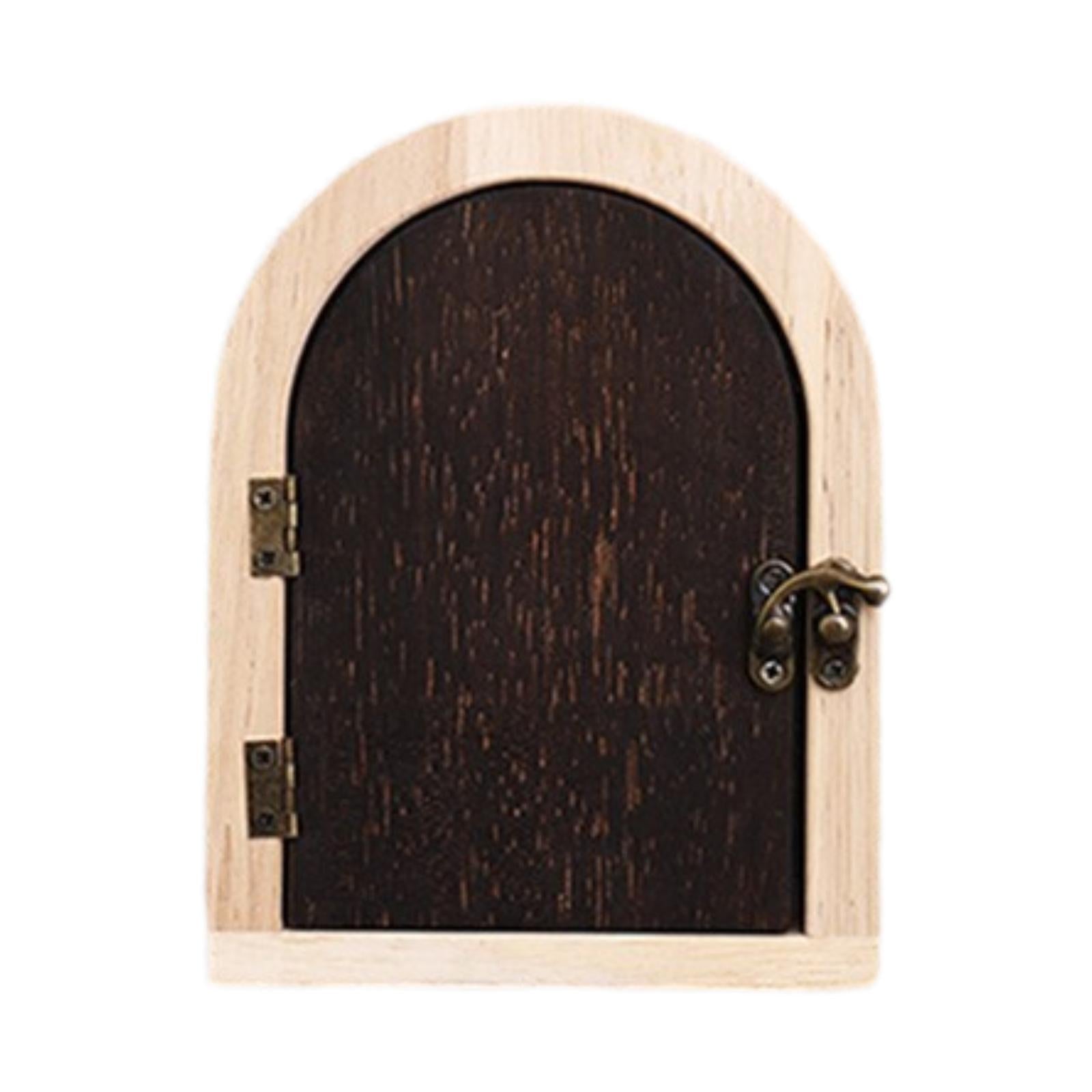 Outlet Cover Wood Elegant Socket Protection Box for Kitchen Workshop Bedroom 12x15.7cm Beige and Brown
