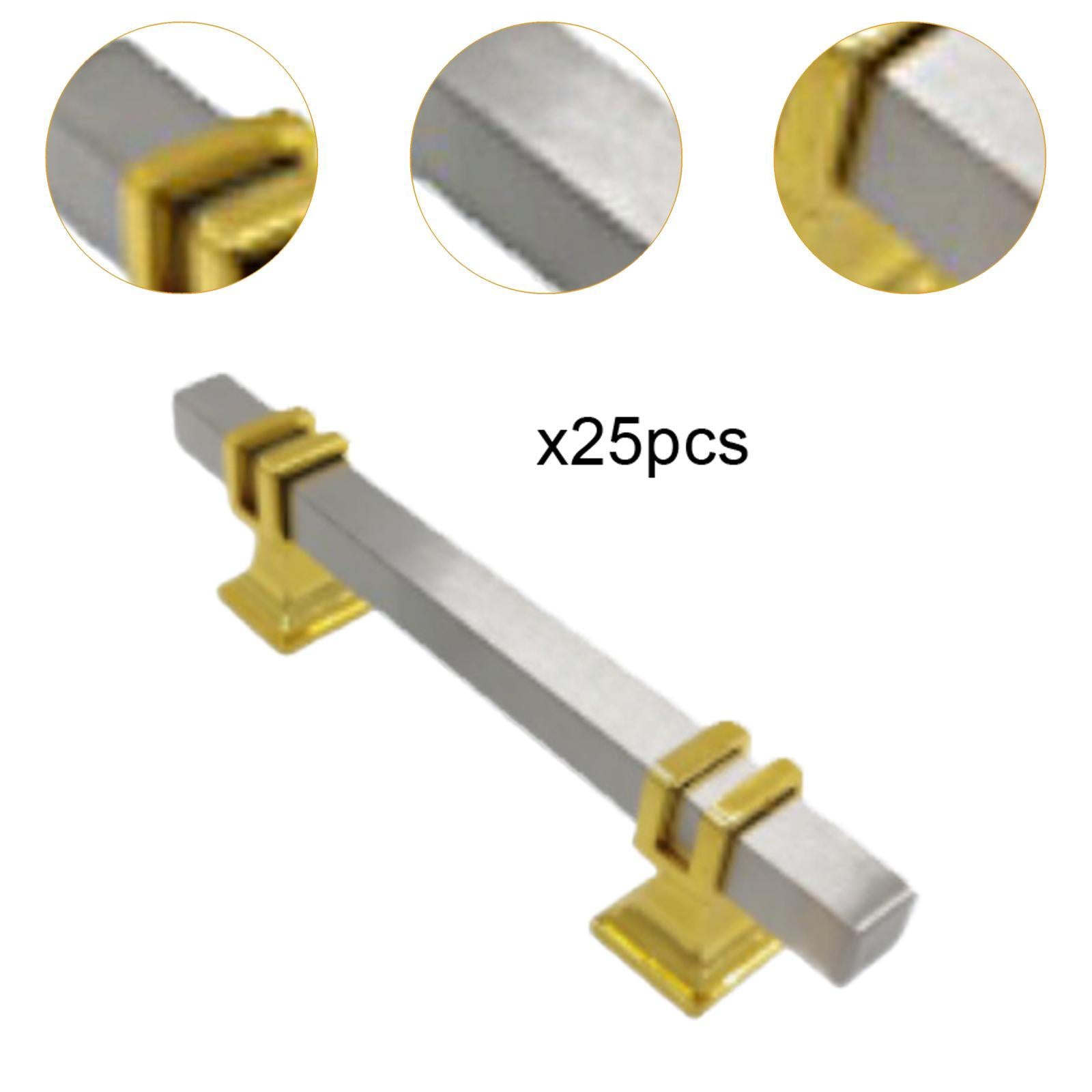 25x Cabinet Pull Door Handle Furniture Hardware for Home Living Room Kitchen