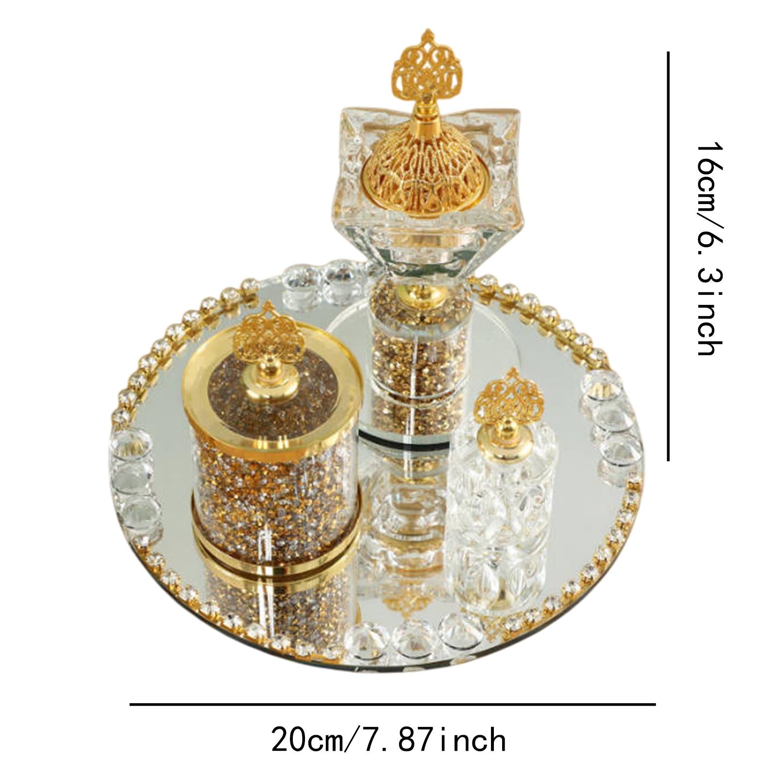5Pcs Arabic Incense Burner Set Versatile for Prayer, Yoga, Meditation Sturdy