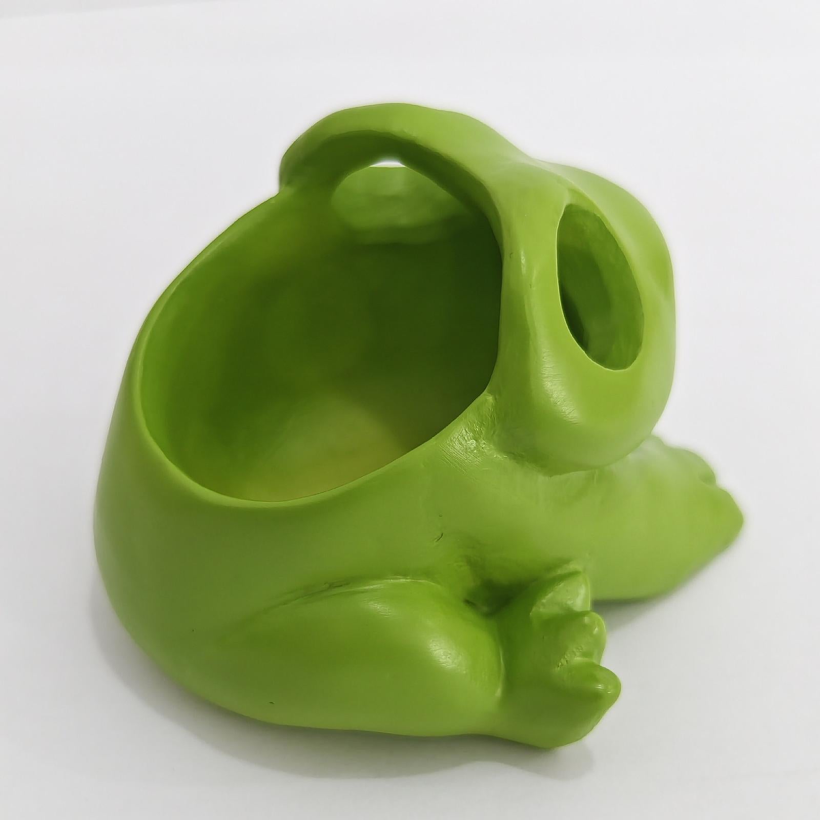 Frog Tealight Candle Holder Creative Desk Ornament for Balcony Porch Bedroom