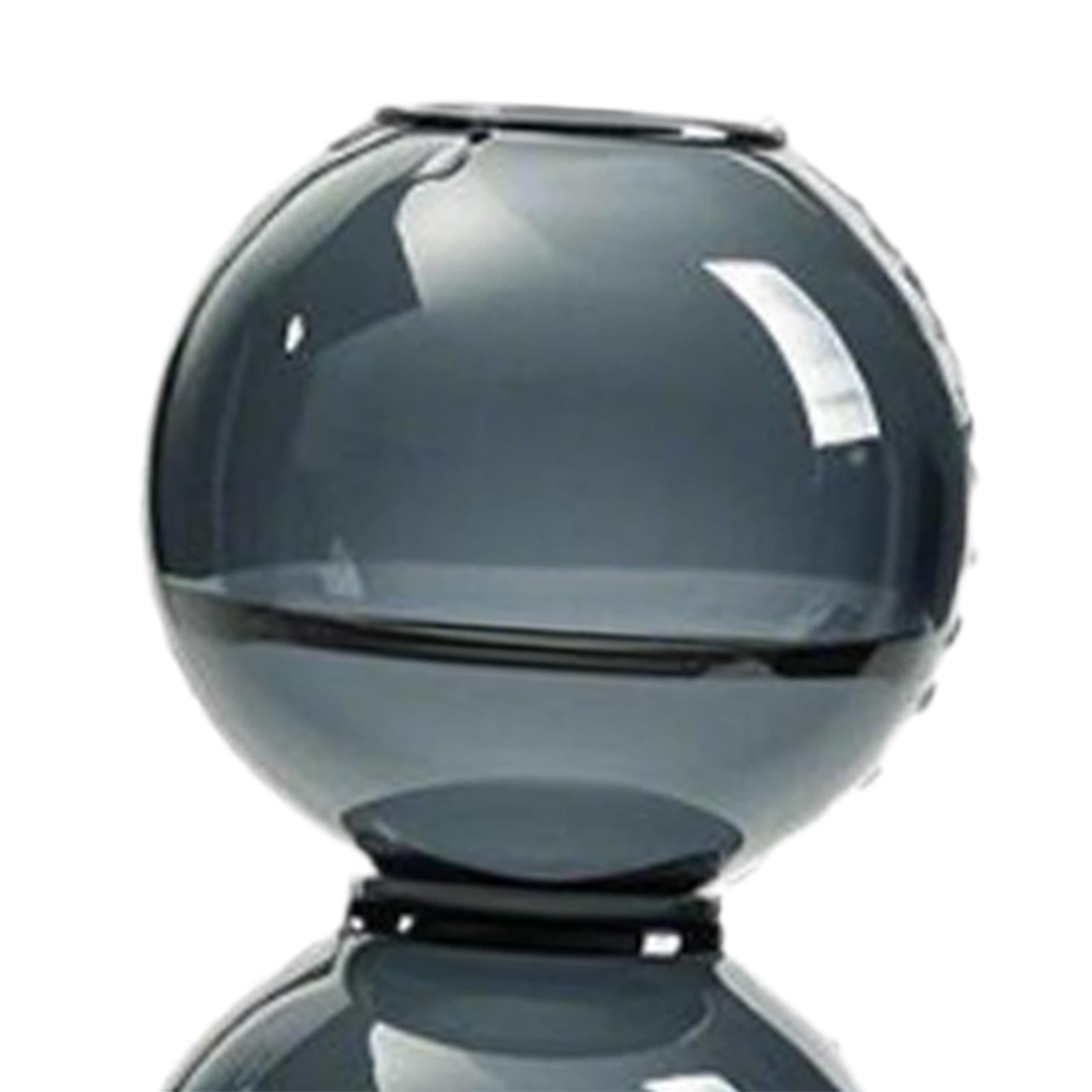 Glass Bubble Vase Modern Photo Prop Table Decoration for Porch Balcony Shelf