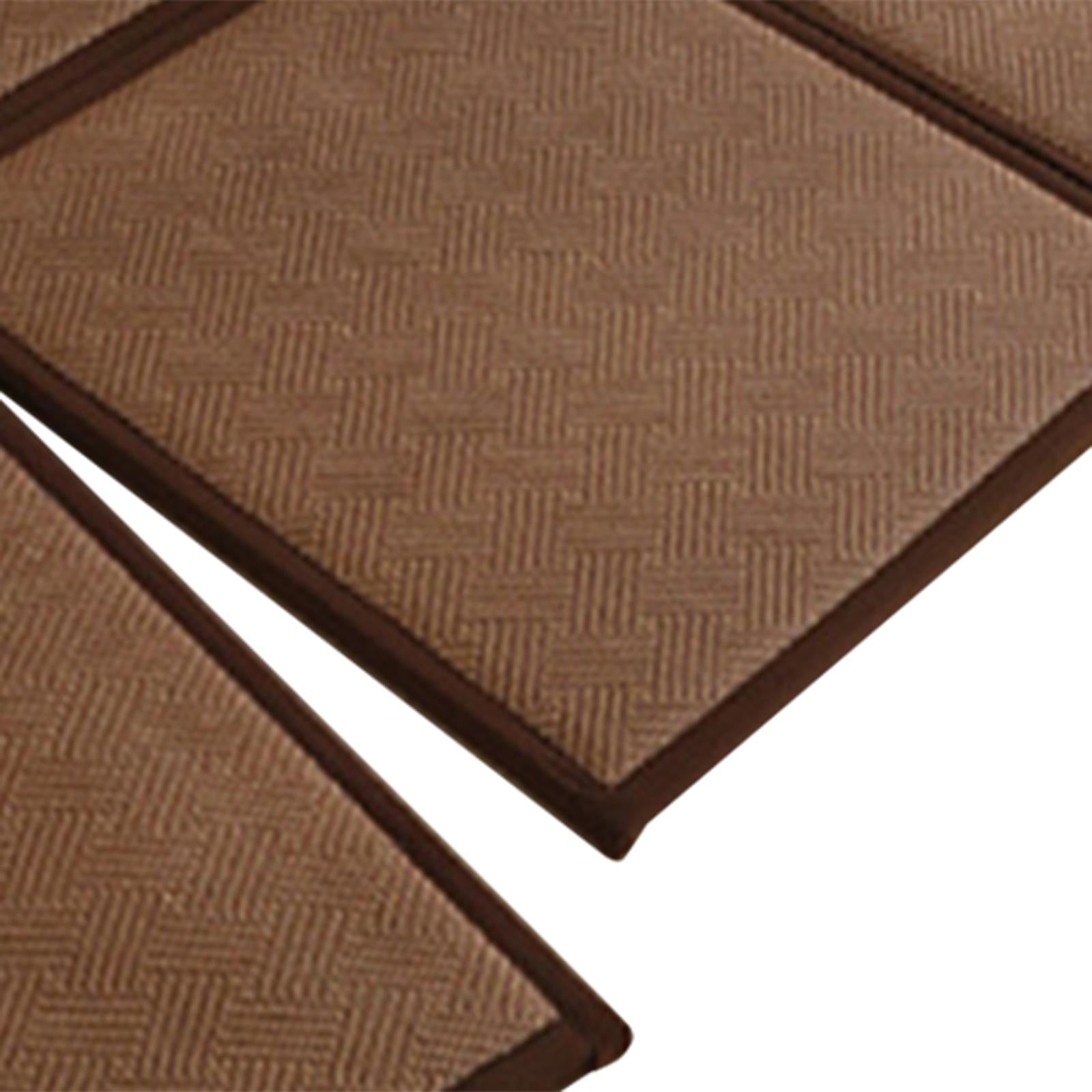 180x180cm Rattan Japanese Tatami Mat Breathable Crawling Playmat for Bedroom Style D