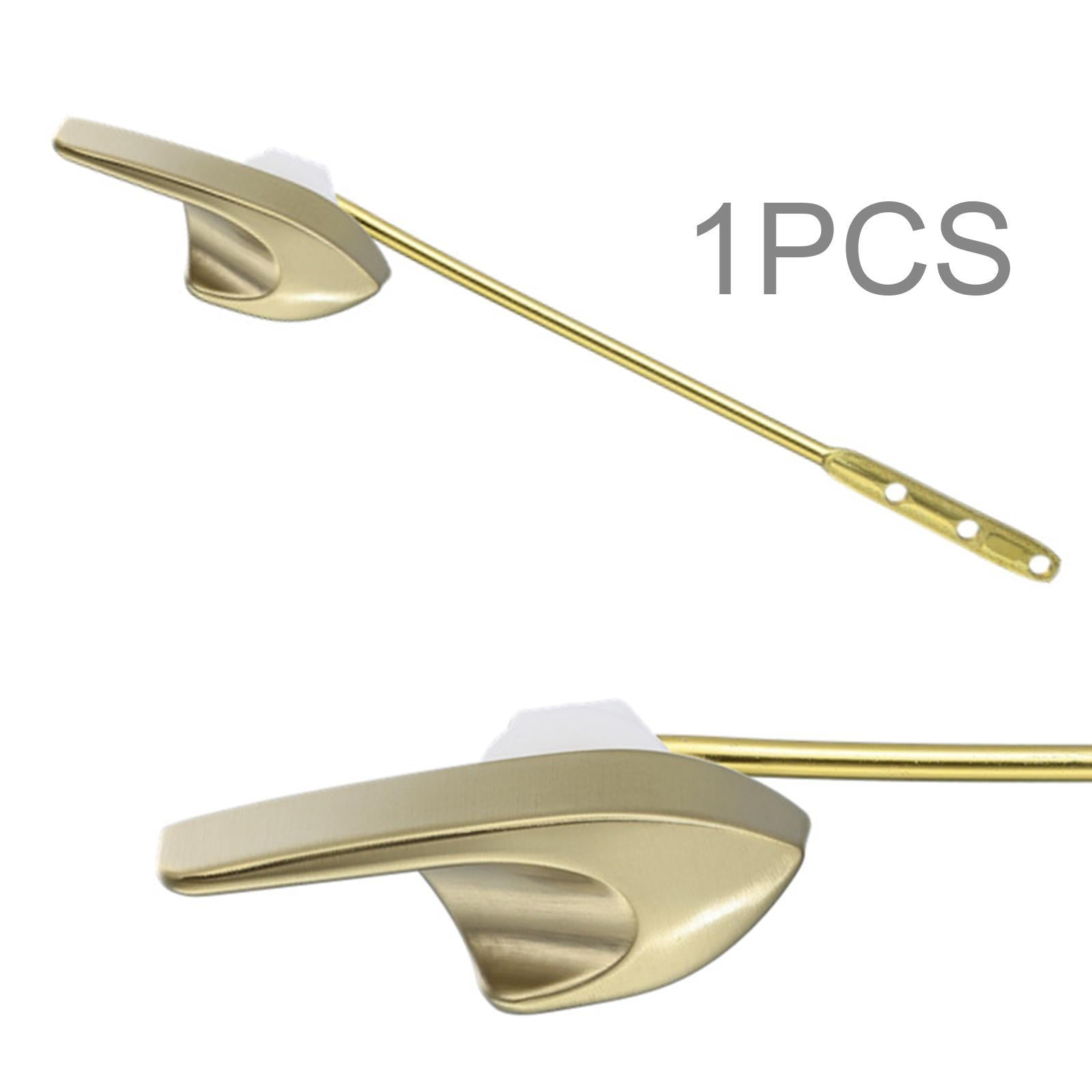 Front Mount Toilet Lever Toilet Part for Toilet Cistern Toilet Tank Home Use Gold