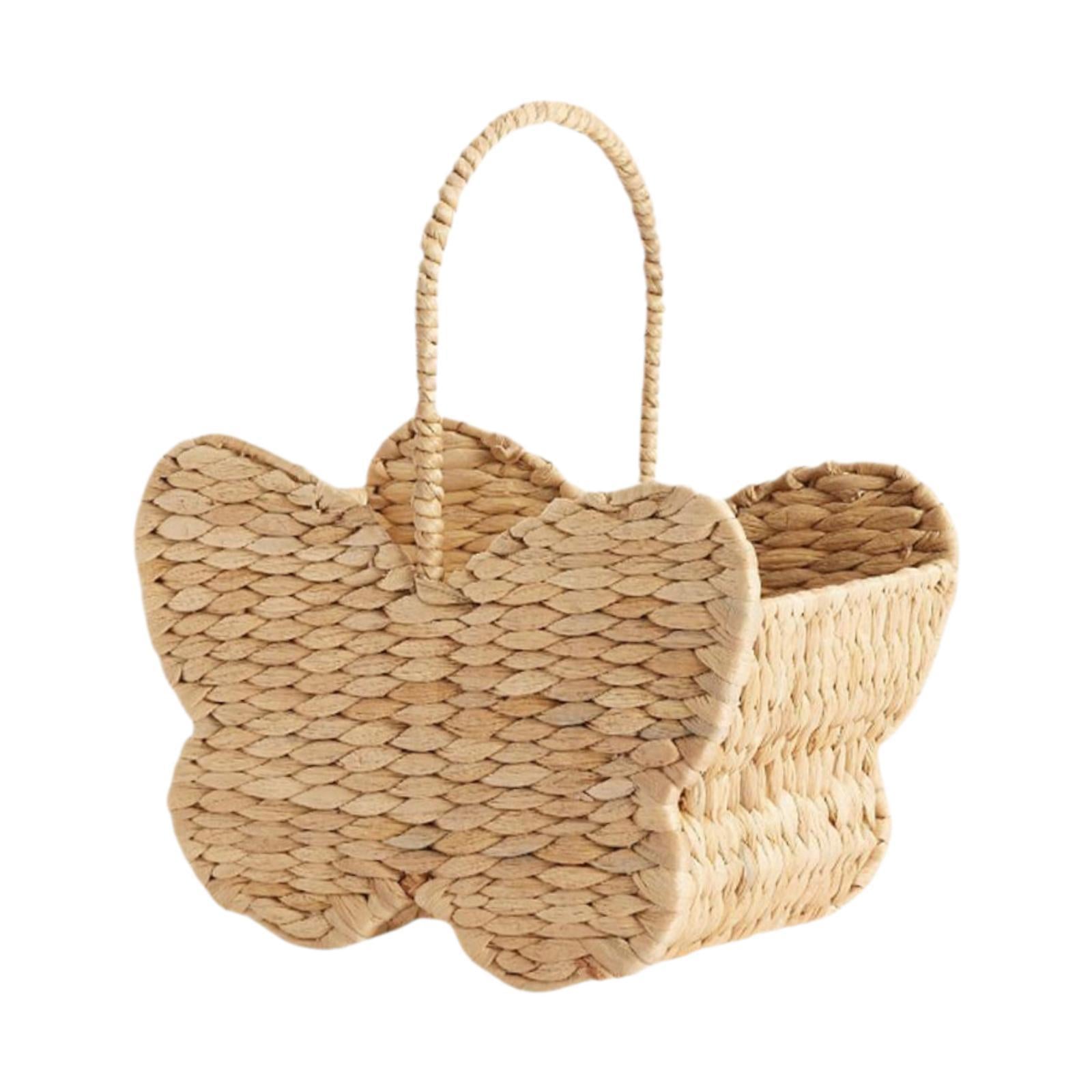 Woven Basket Art Decoration Storage Organizer for Dorm Living Room Farmhouse