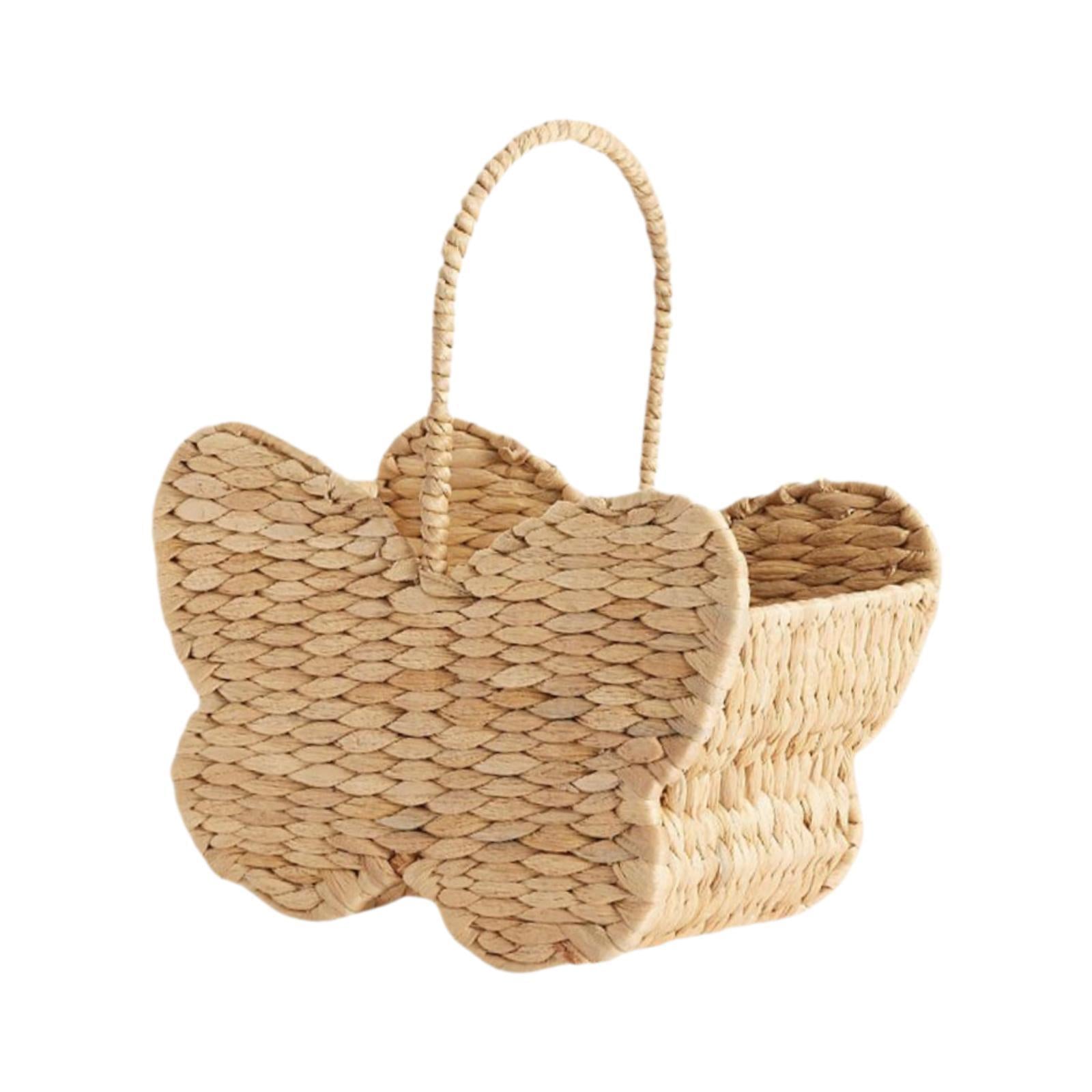 Woven Basket Art Decoration Storage Organizer for Dorm Living Room Farmhouse