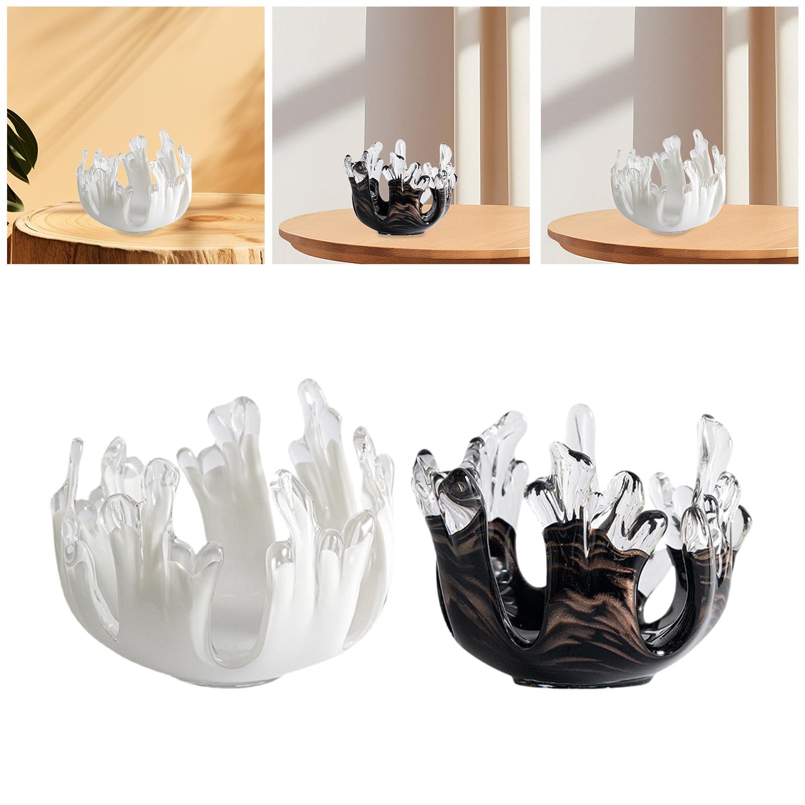 Tabletop Figurine Candle Stand Table Centerpiece Parties Gifts Candle Holder White