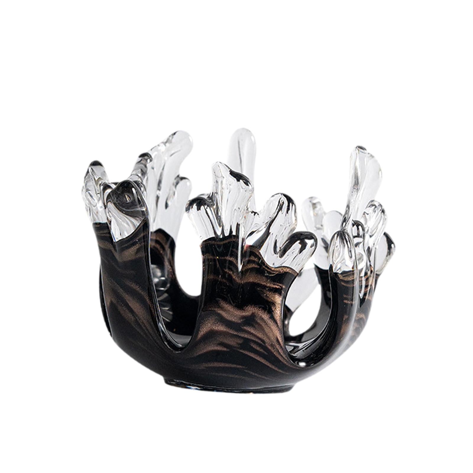 Tabletop Figurine Candle Stand Table Centerpiece Parties Gifts Candle Holder Black