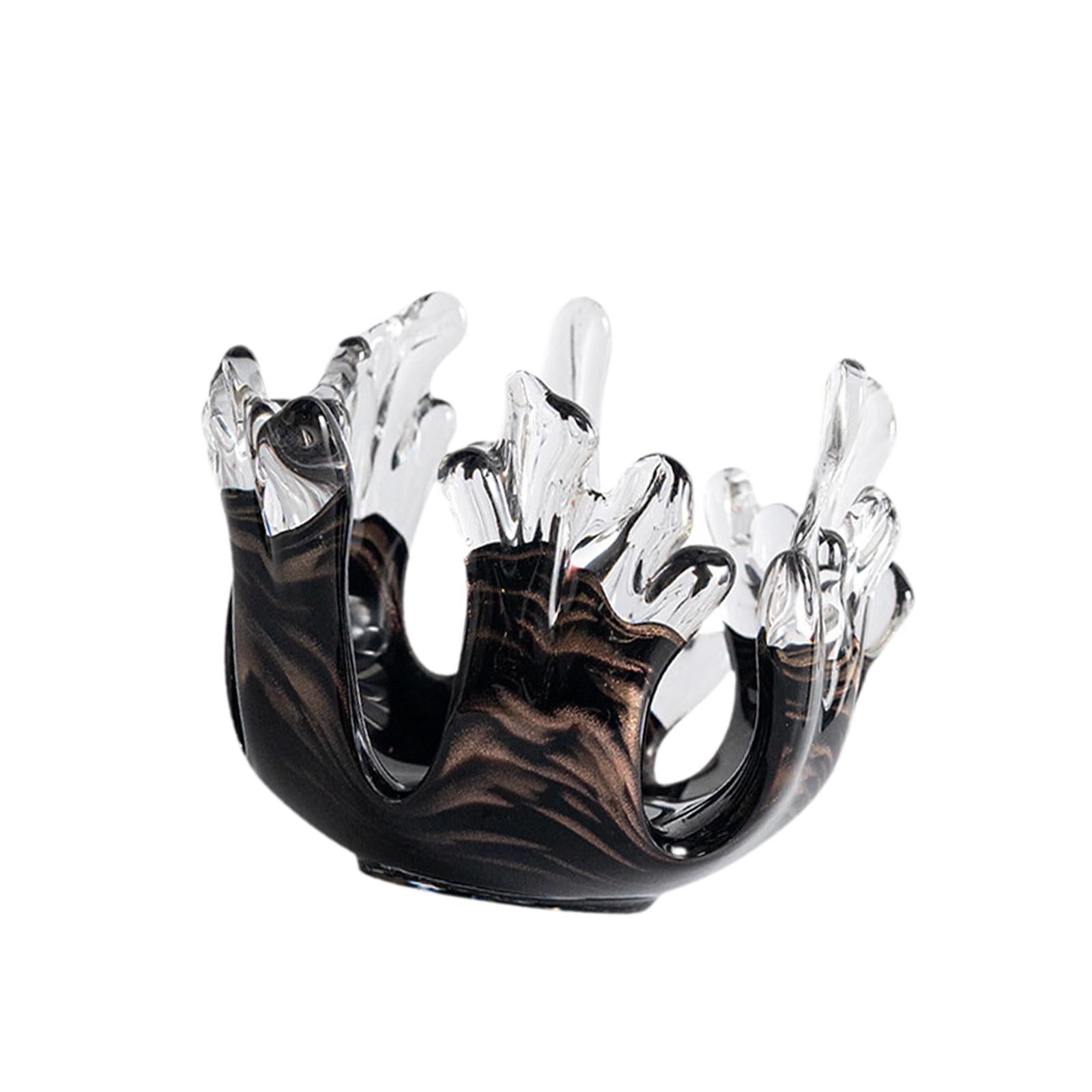 Tabletop Figurine Candle Stand Table Centerpiece Parties Gifts Candle Holder Black