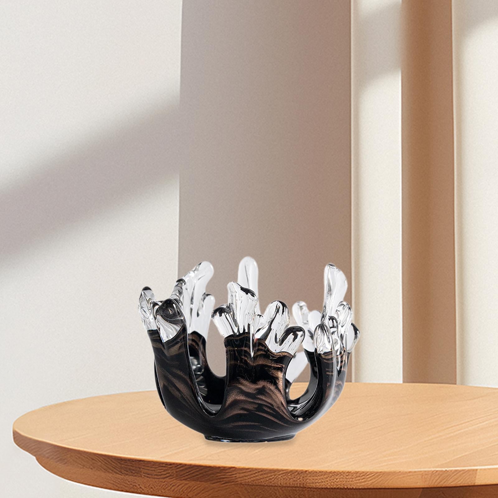 Tabletop Figurine Candle Stand Table Centerpiece Parties Gifts Candle Holder Black