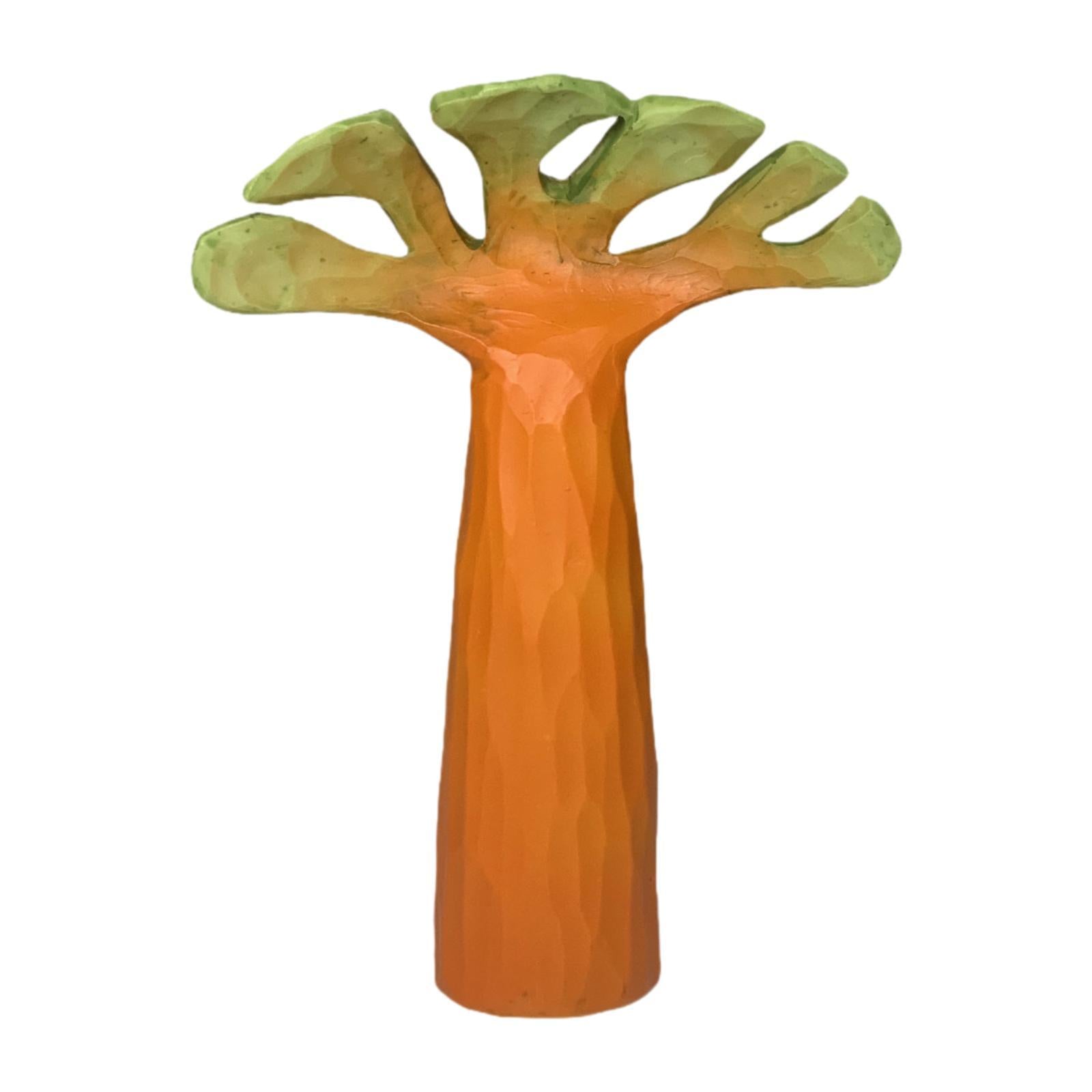 Resin Baobab Tree Model Statue Sculpture for Yoga Studios, Hotels Decorative
