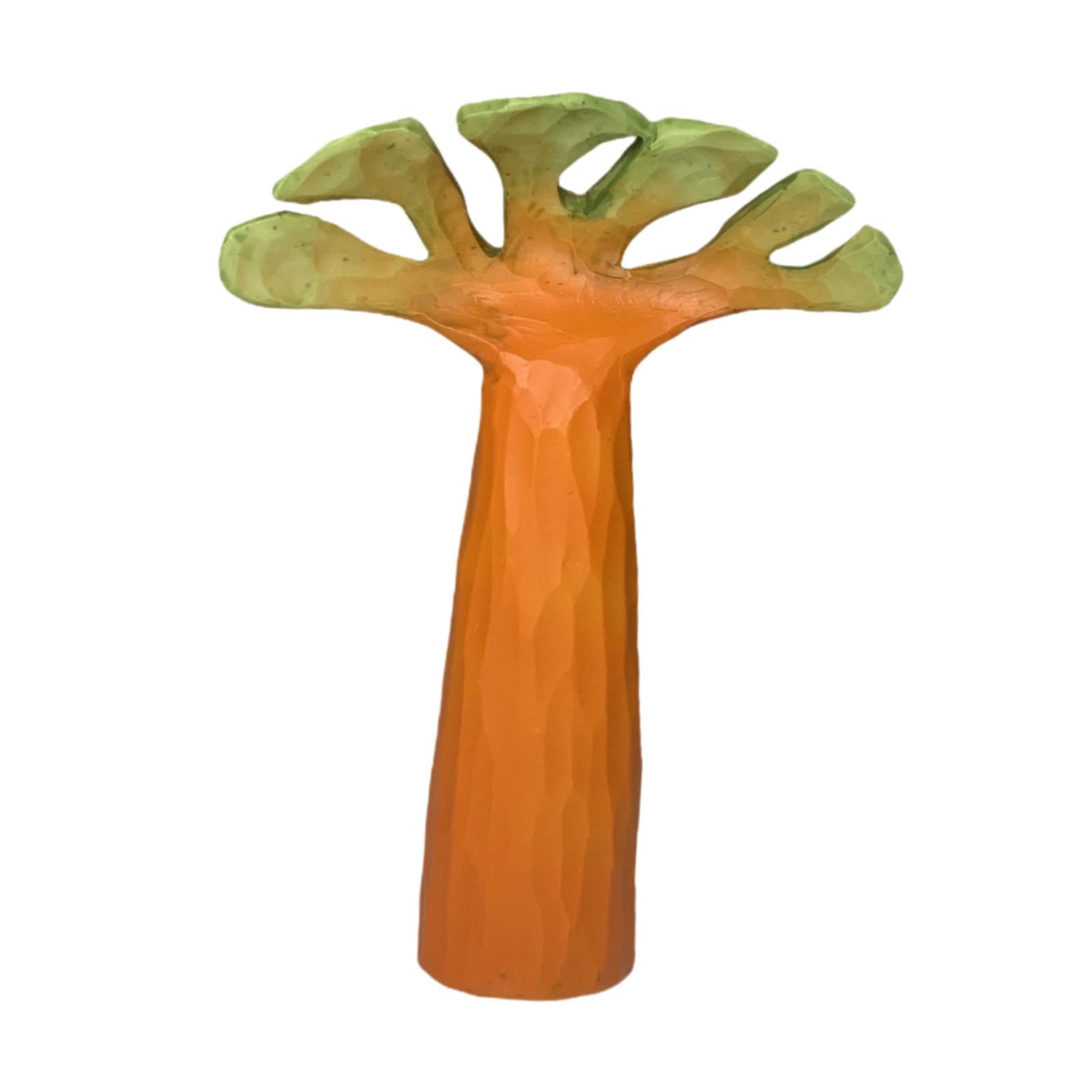 Resin Baobab Tree Model Statue Sculpture for Yoga Studios, Hotels Decorative