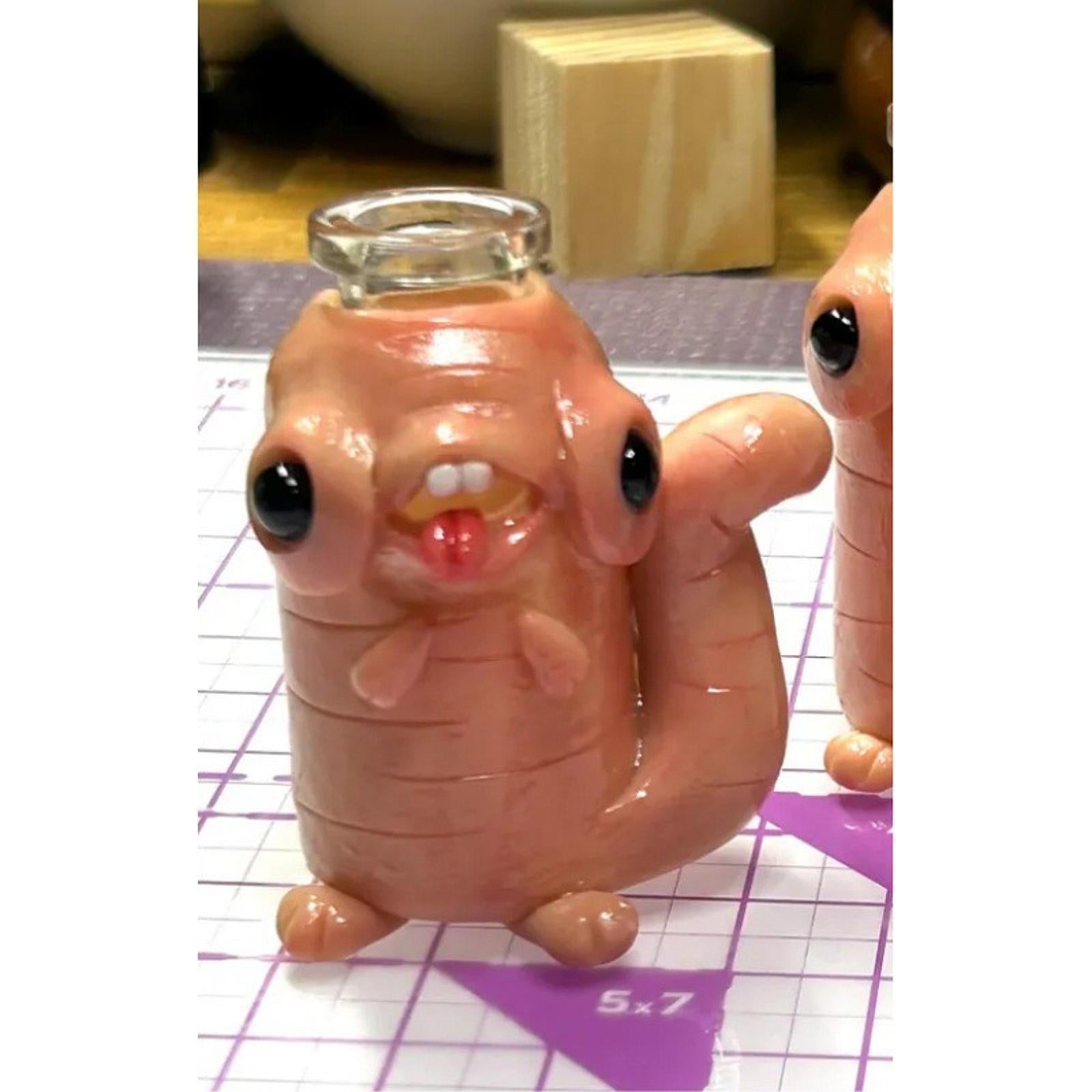 Creative Jar Ornament Novelty Sculpture for Wedding Party Cafe Farmhouse Style C