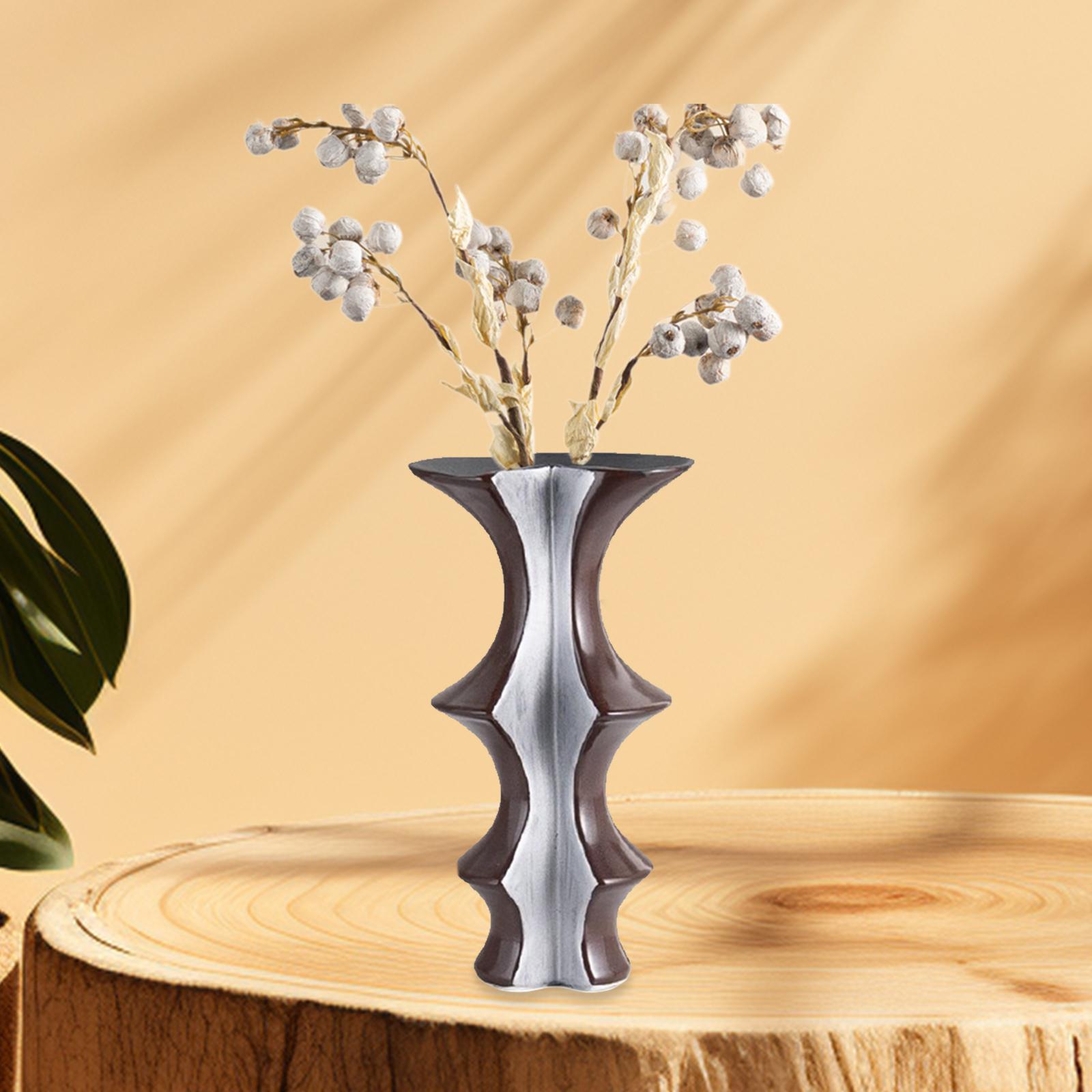 Vase Gift Modern Chinese Style Decorative Flower Pot for Garden Bedroom Cafe L