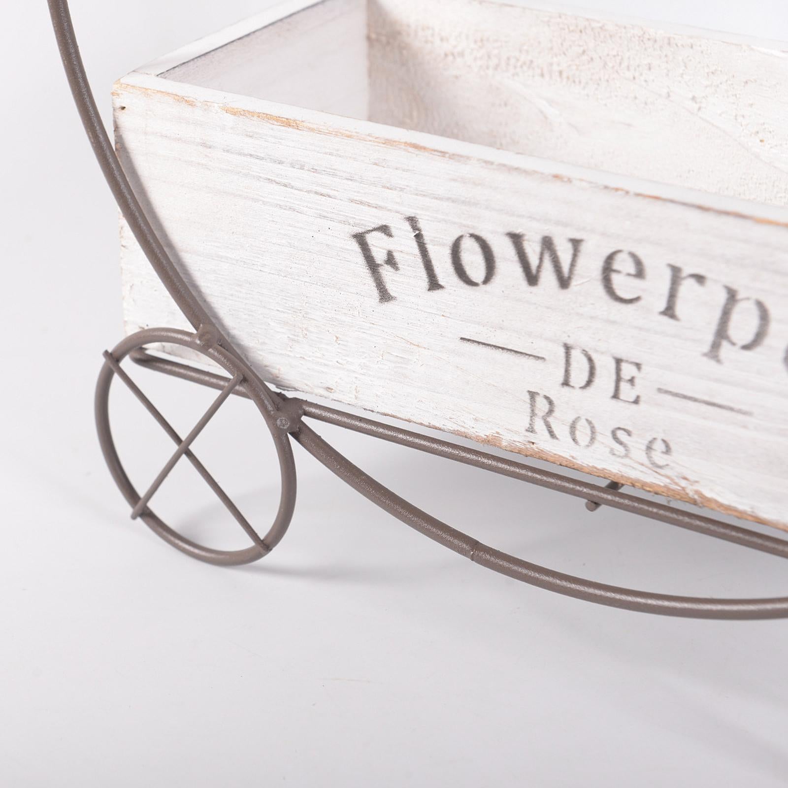 Metal Hanging Wire Basket Iron Wall Mounted Organizer for Garden Office Home 31.5cmx14.5cmx36.5cm