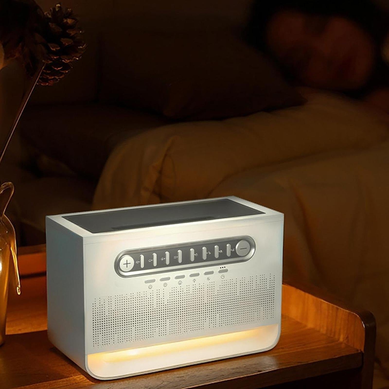Aroma Humidifier Timer Portable Speaker for Bedside Table Indoor Living Room