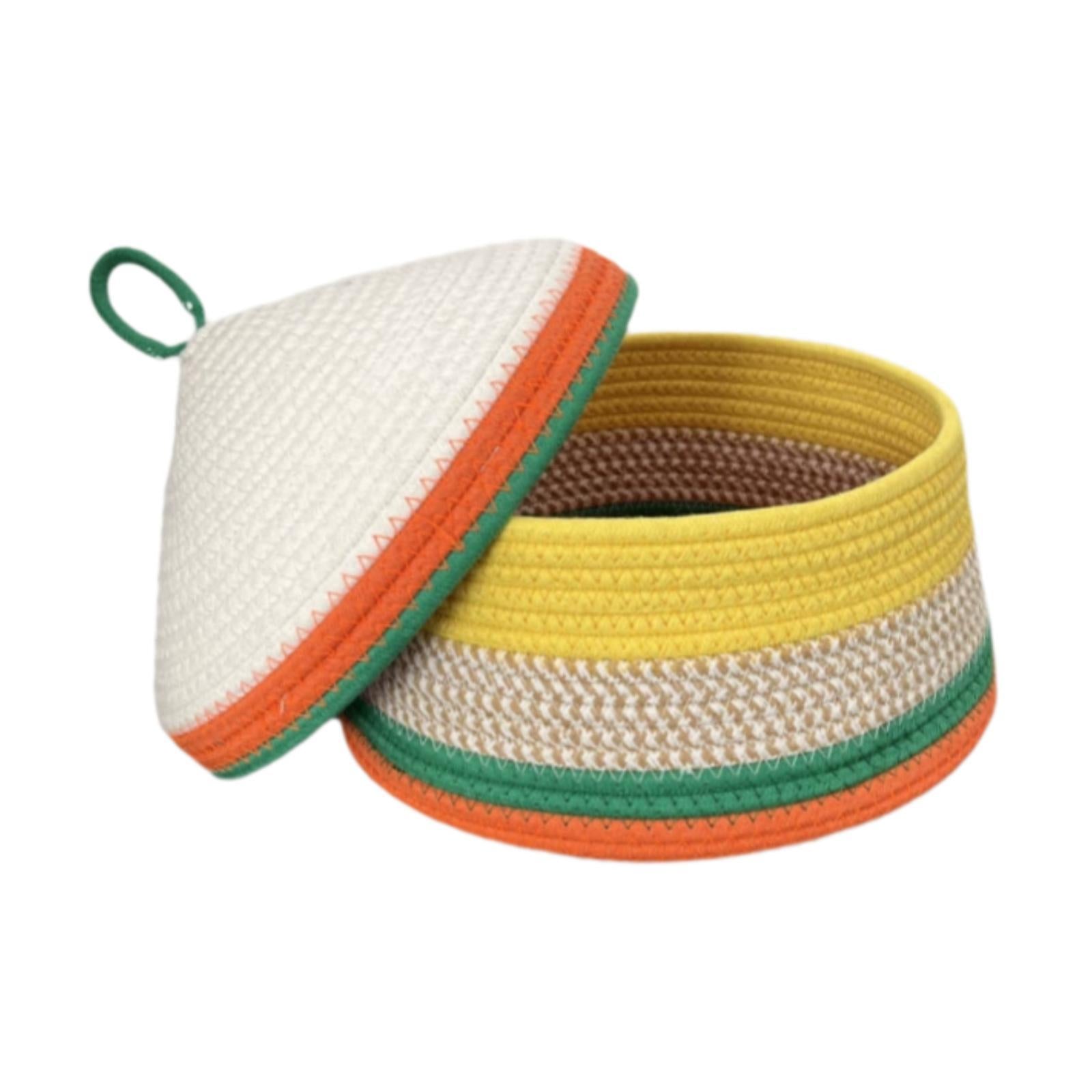 Desktop Storage Basket Decor Cosmetics Bin for Dressing Room Hotel Apartment