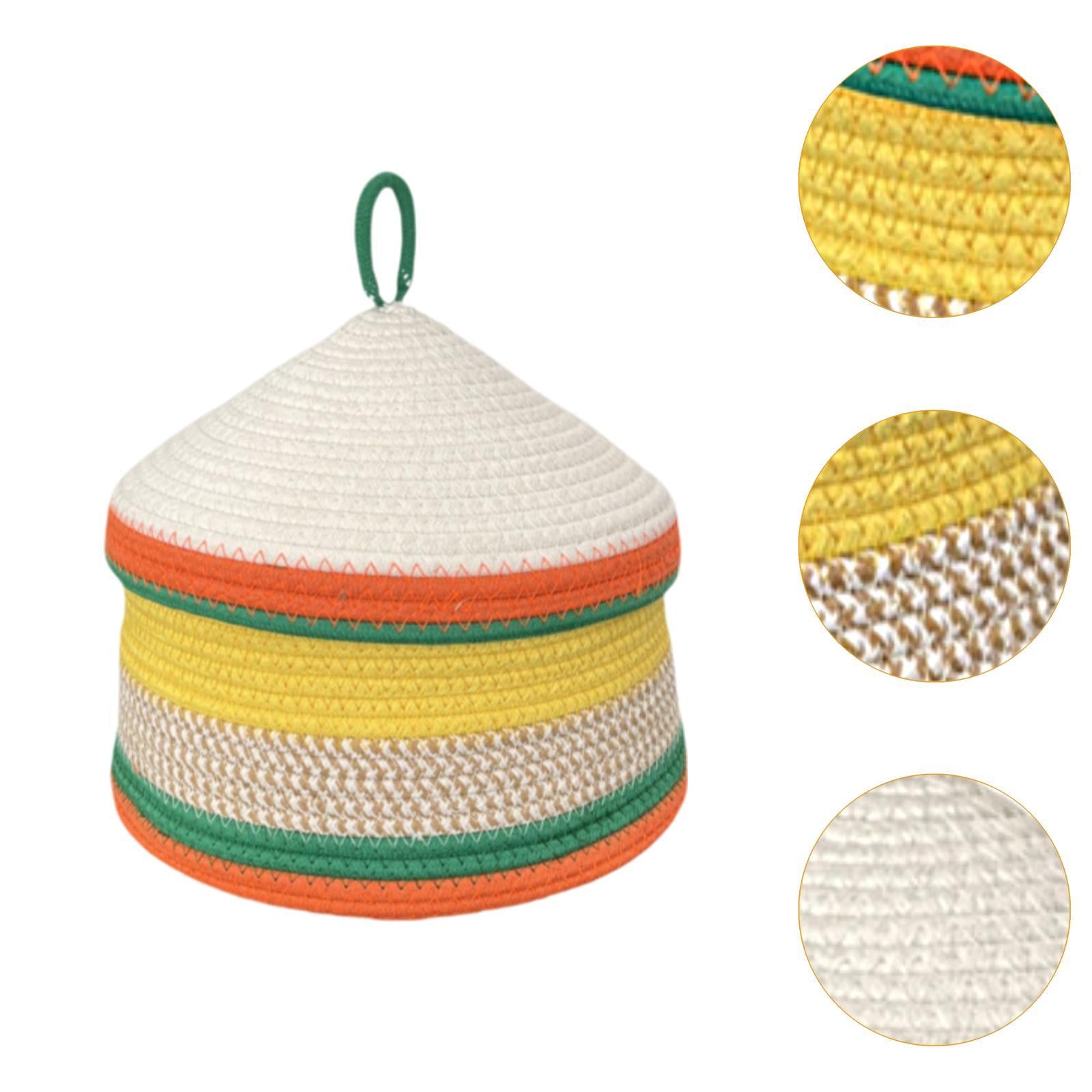 Desktop Storage Basket Decor Cosmetics Bin for Dressing Room Hotel Apartment