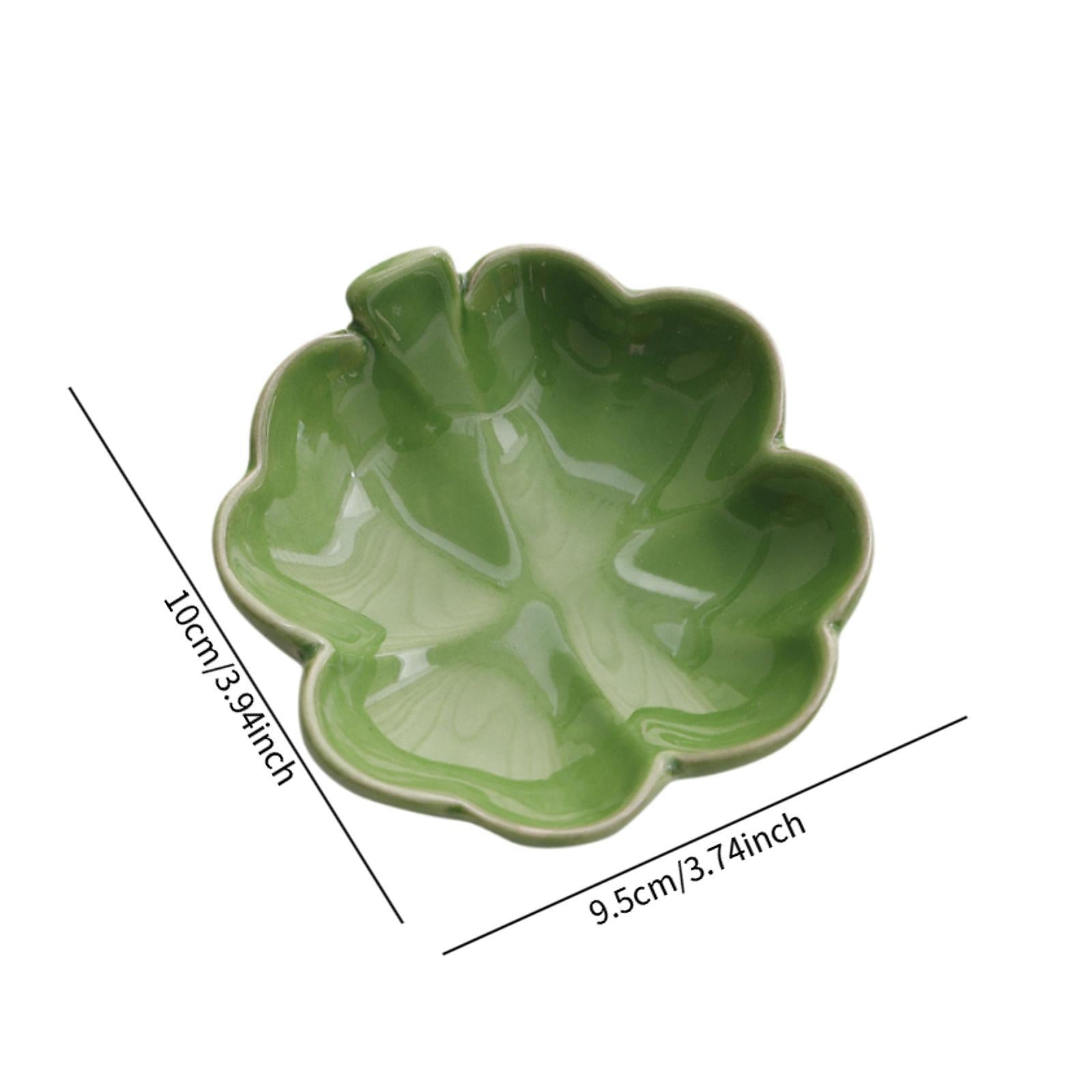 Ceramic Tray Multifunctional Decorative Plate Rings Dish Holder Trinket Dish