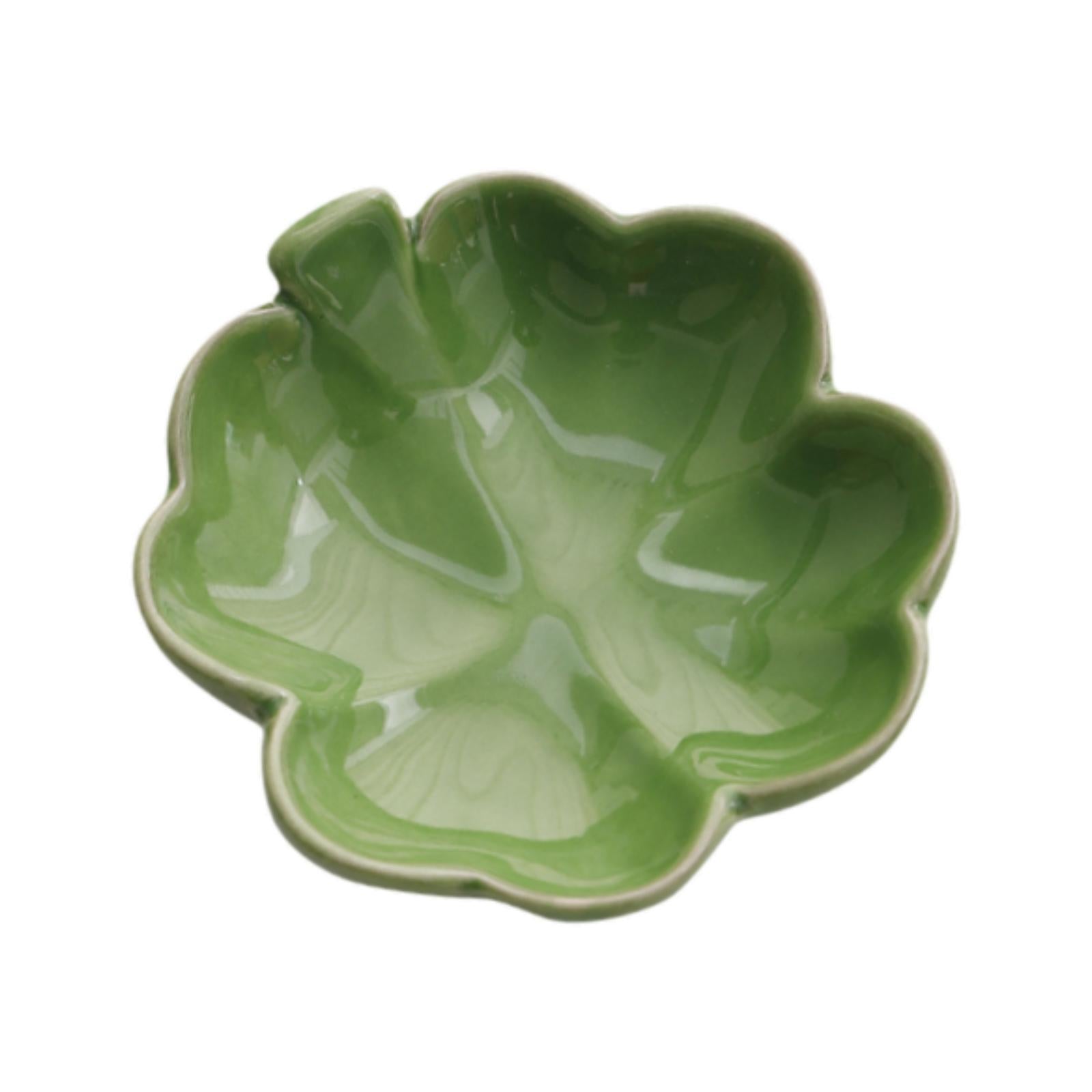 Ceramic Tray Multifunctional Decorative Plate Rings Dish Holder Trinket Dish