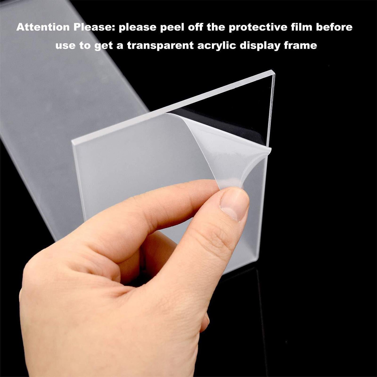 6Pcs Acrylic Display Riser Dessert Table Display Set for Collectibles Party