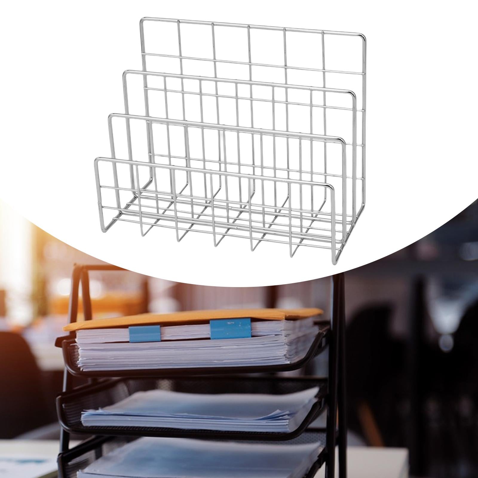 Small Mail Sorter Envelope Storage Holder for files Brochures Makeups Letter 24cmx11.5cmx15.5cm