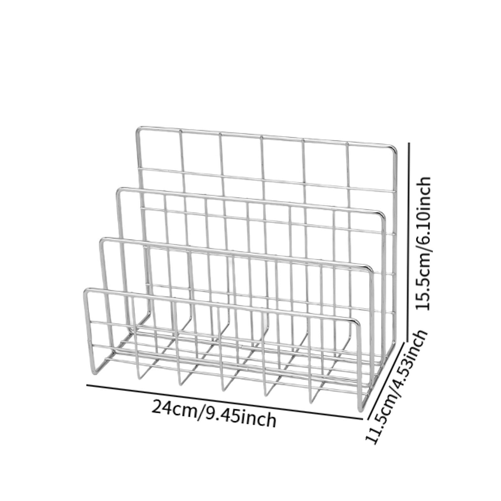 Small Mail Sorter Envelope Storage Holder for files Brochures Makeups Letter 24cmx11.5cmx15.5cm