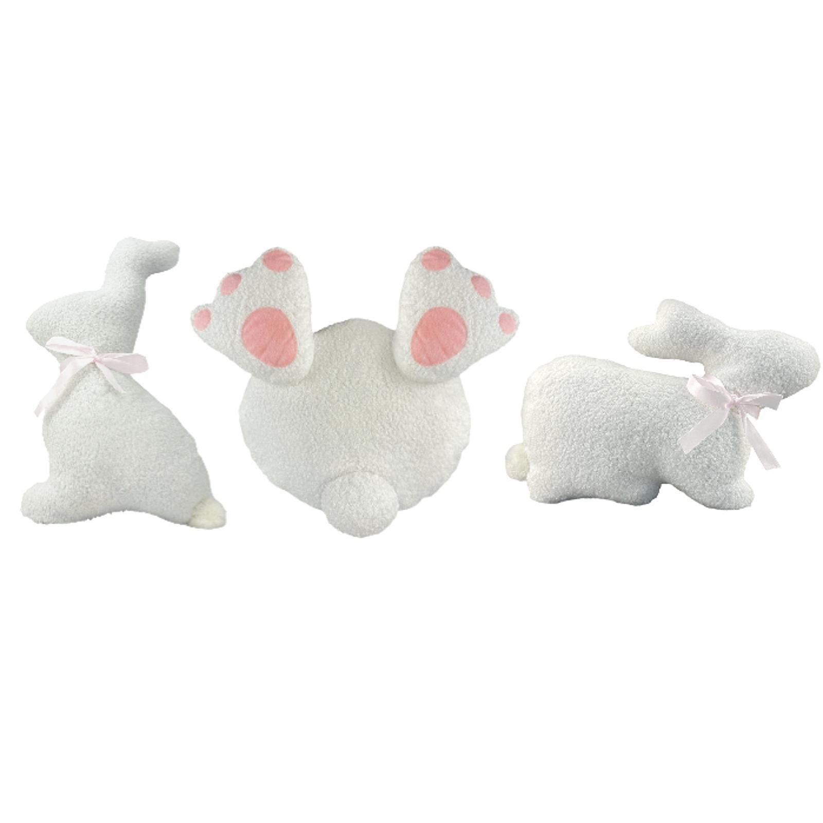 Easter Bunny Stuffed Toy Plush Cute Pillow for Decoration Party Living Room Standing rabbit