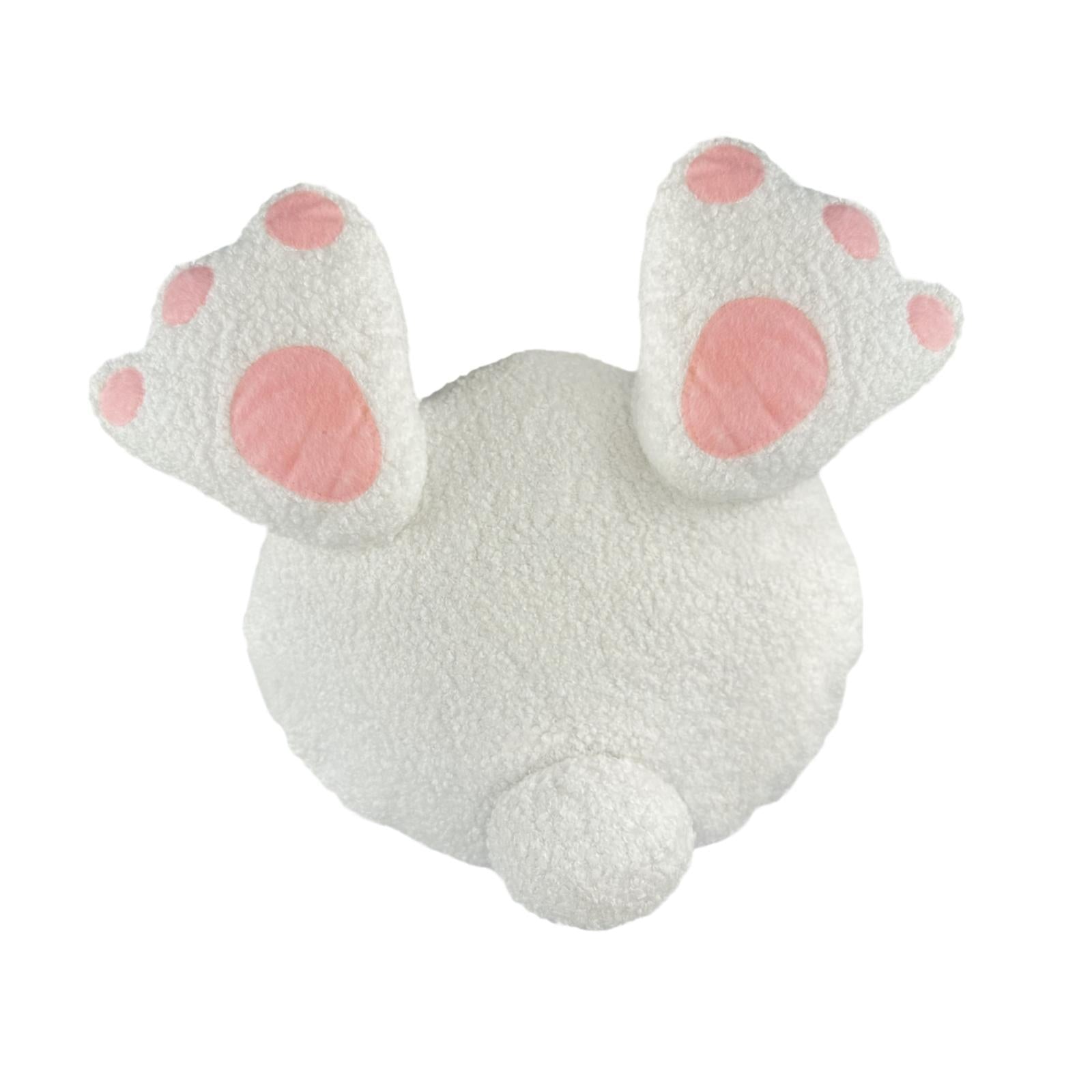 Easter Bunny Stuffed Toy Plush Cute Pillow for Decoration Party Living Room Rabbit butt