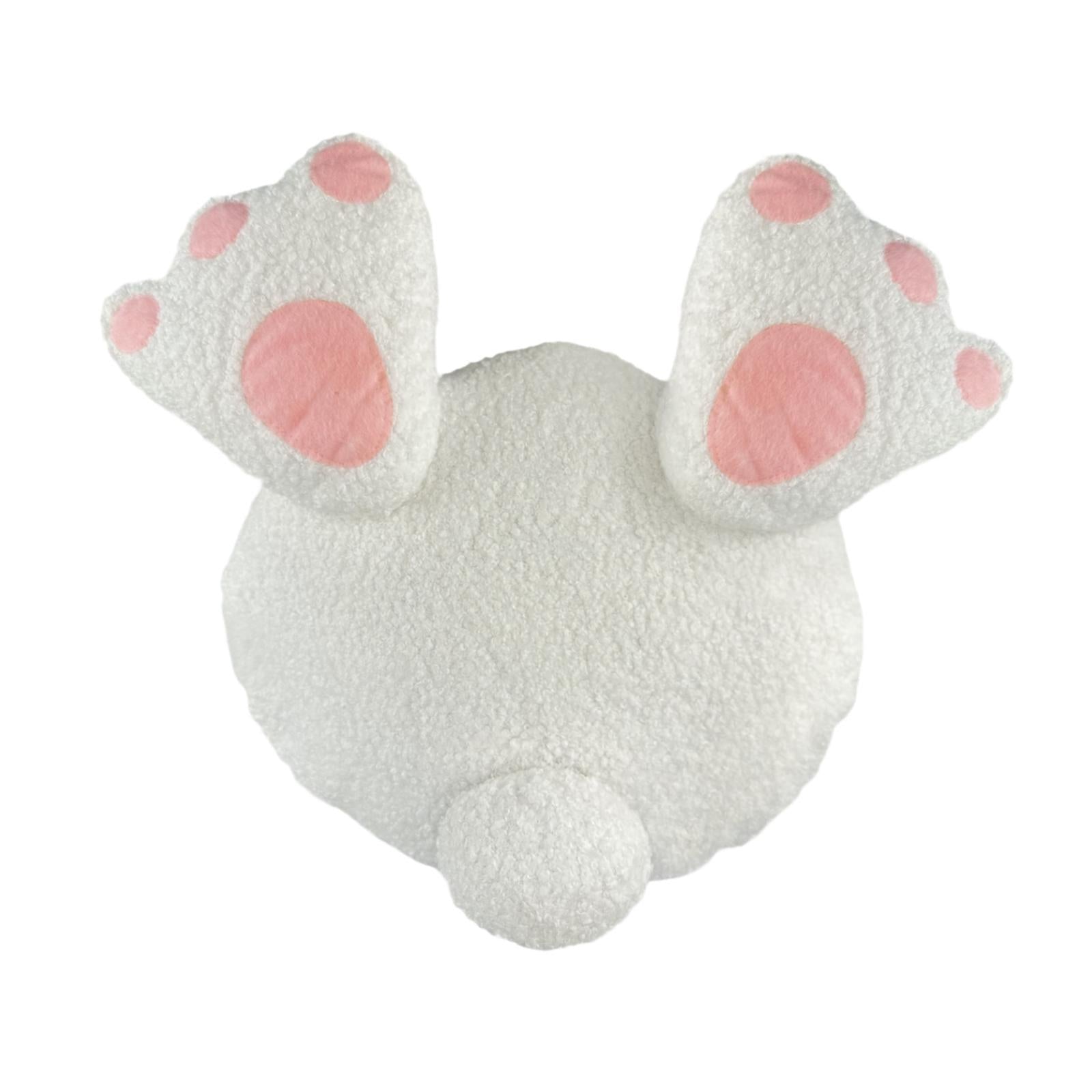 Easter Bunny Stuffed Toy Plush Cute Pillow for Decoration Party Living Room Rabbit butt