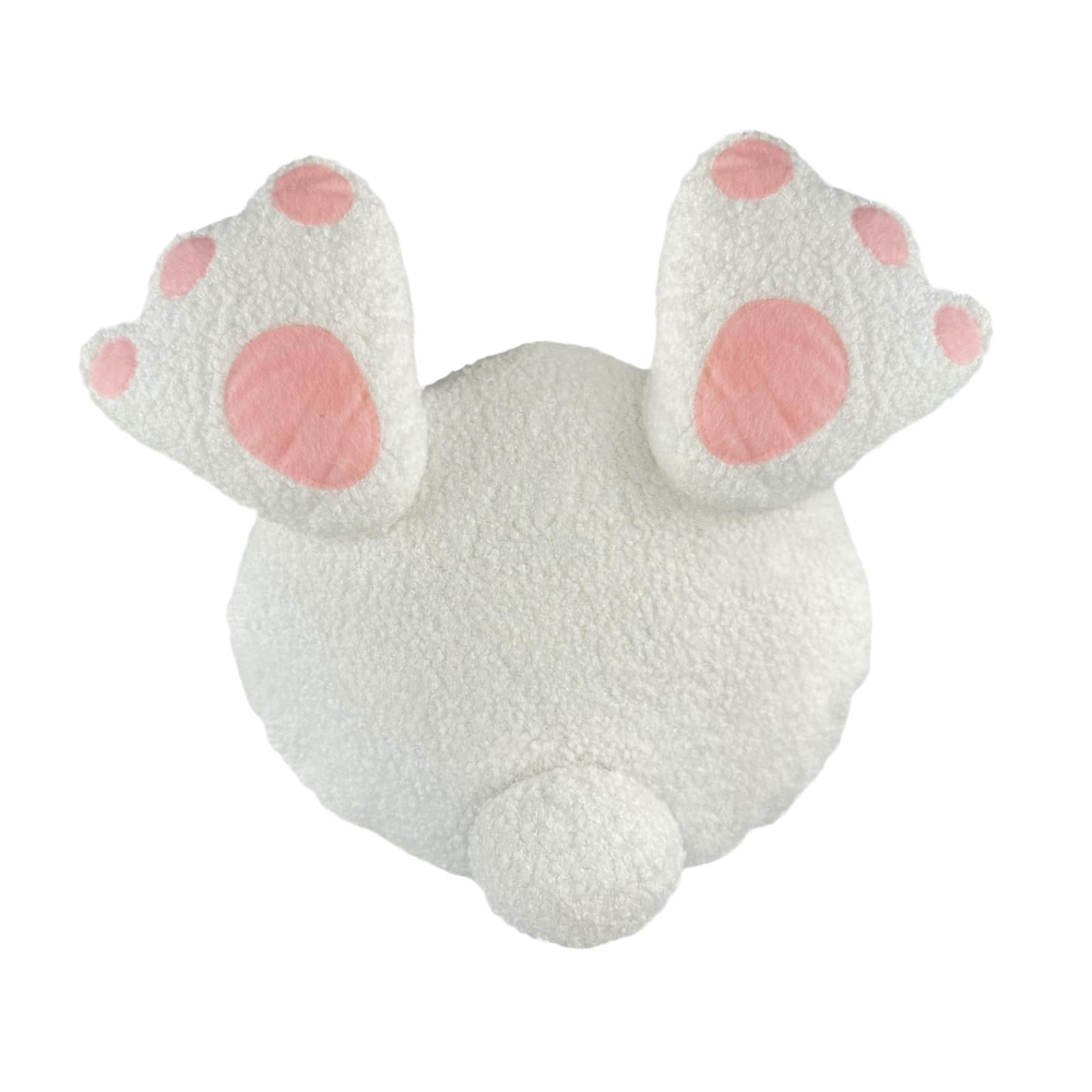 Easter Bunny Stuffed Toy Plush Cute Pillow for Decoration Party Living Room Rabbit butt