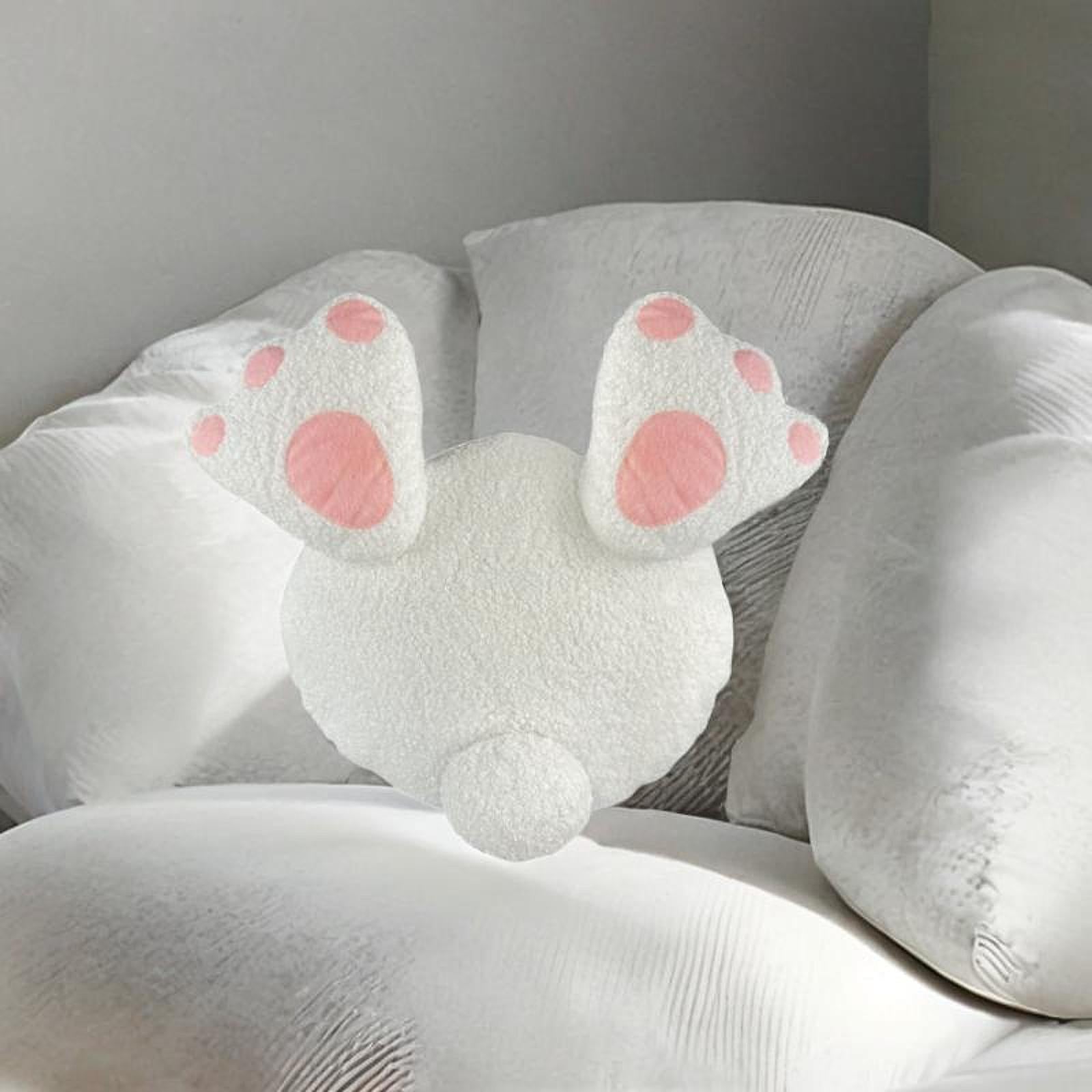 Easter Bunny Stuffed Toy Plush Cute Pillow for Decoration Party Living Room Rabbit butt