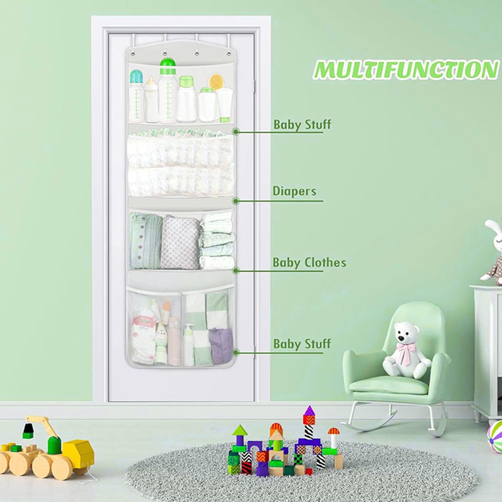 over Door Toy Plush Hanging Storage Large Pockets Accessories Breathable Net
