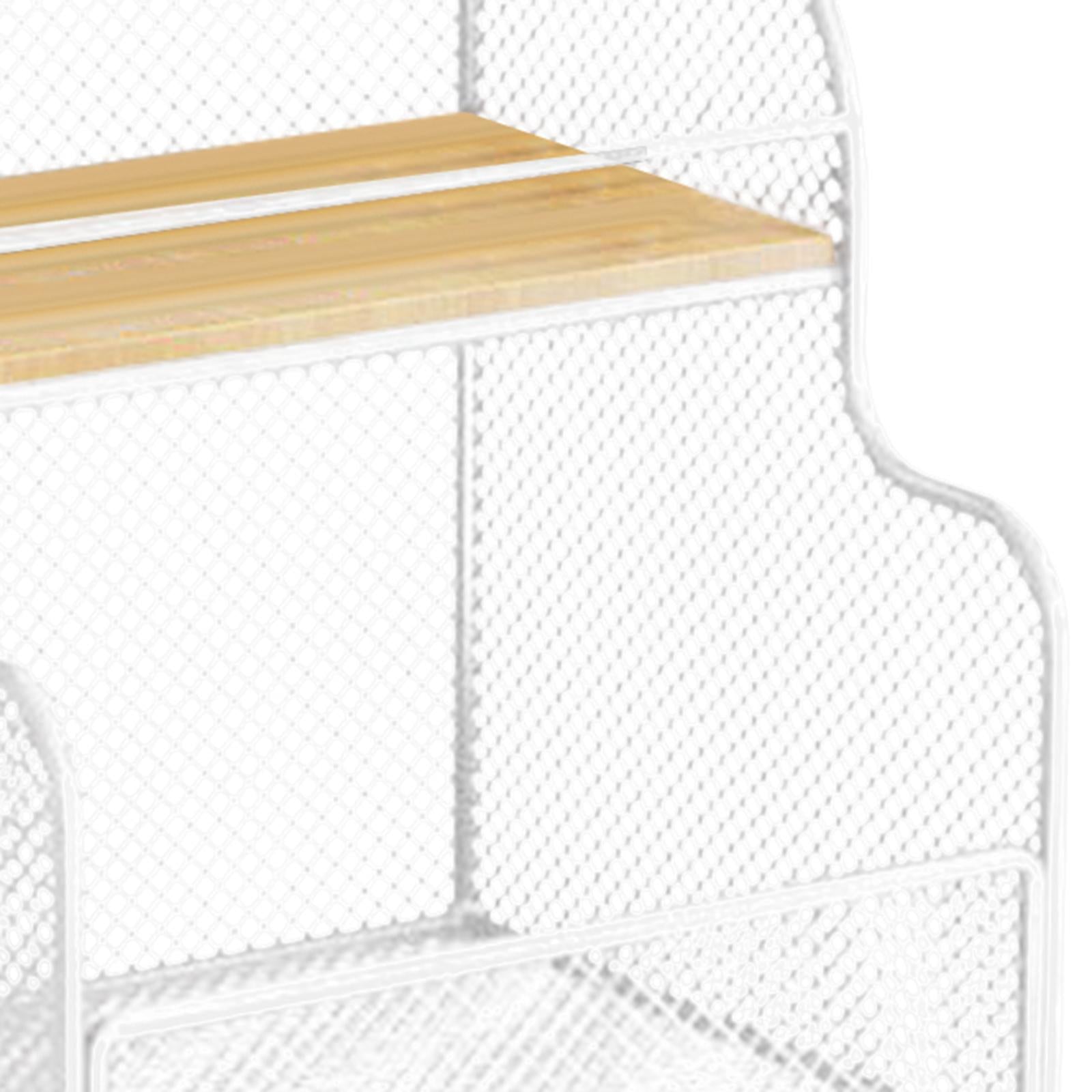Under Desk Cart File Holder with Wheels Storage Organizer for Kitchen School