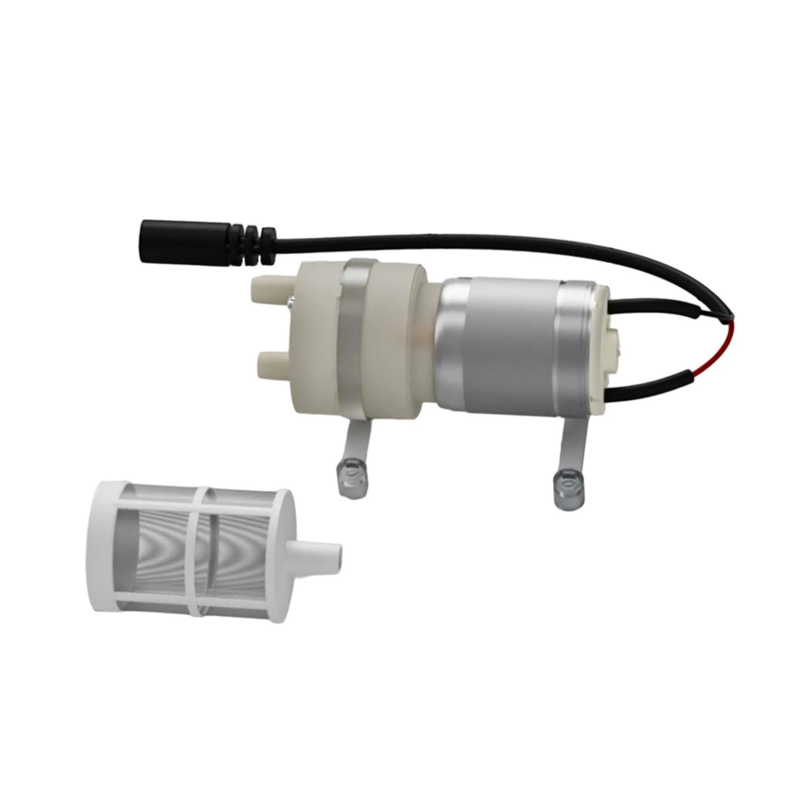 Self Priming Diaphragm Pump DC 12V Quiet for Water Coolers RV Water Dispenser With Cable