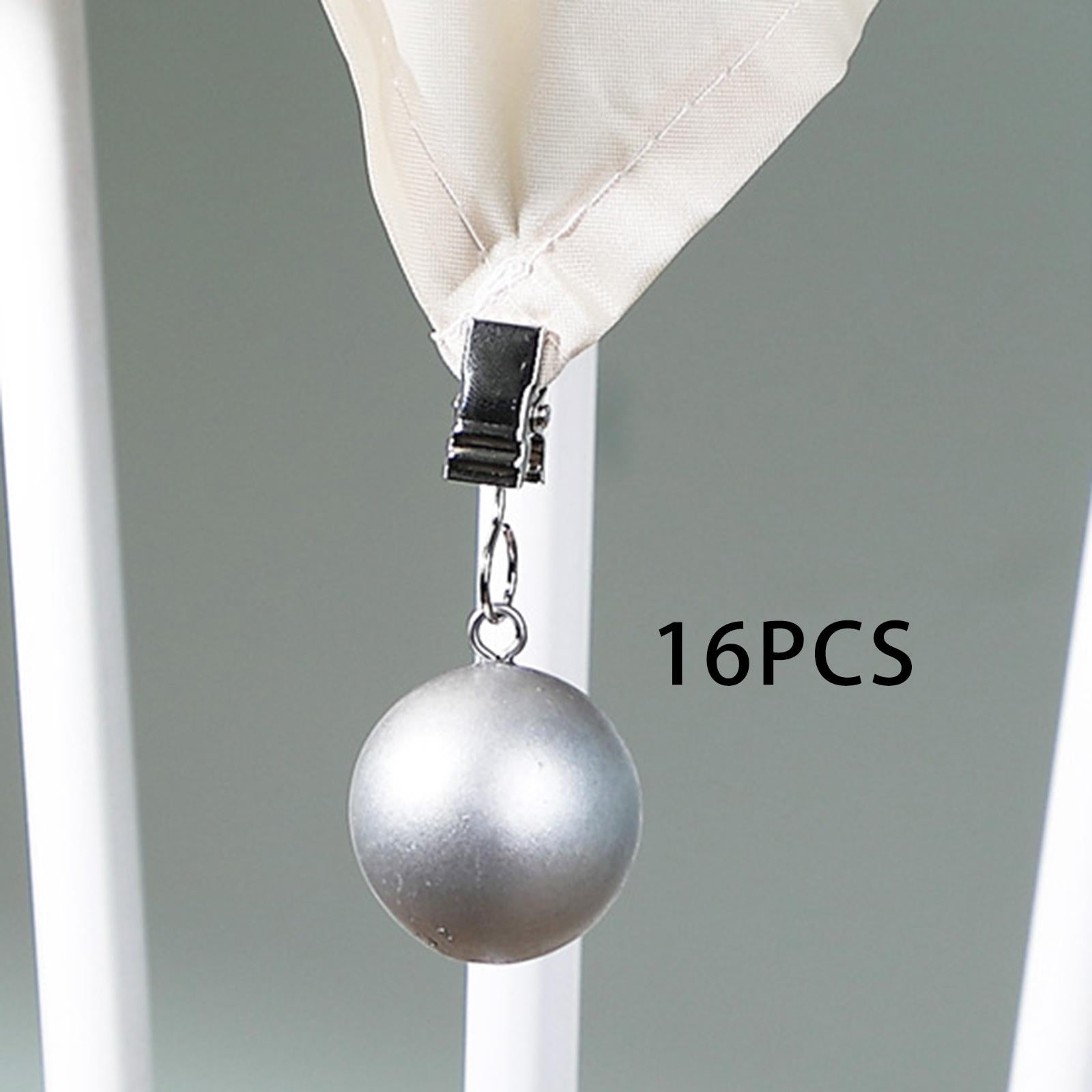 Tablecloth Weights Decoration Hangers for Shower Curtains Table Cloth Dinner 16pcs