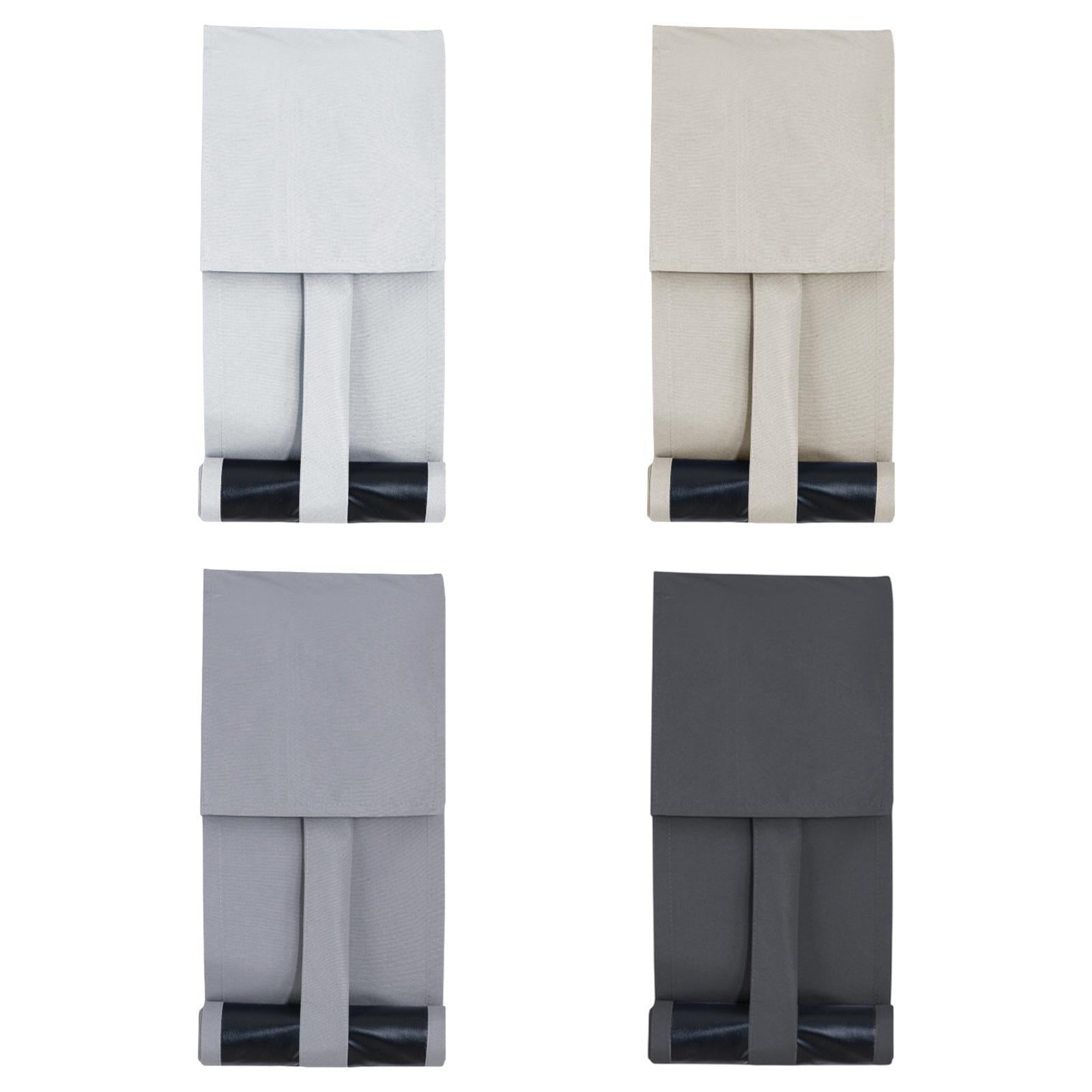 Door Window Shade Curtain 25x77cm Lightweight Premium Replace Covering Drape White