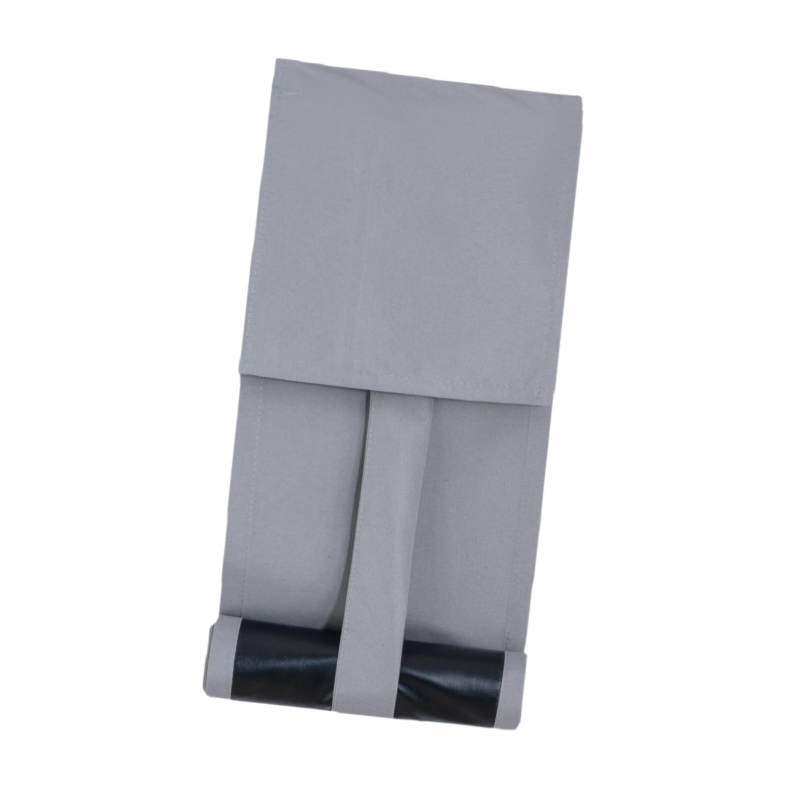 Door Window Shade Curtain 25x77cm Lightweight Premium Replace Covering Drape Light Grey