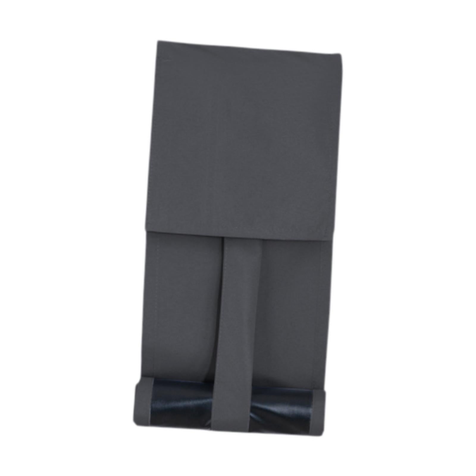 Door Window Shade Curtain 25x77cm Lightweight Premium Replace Covering Drape Dark Grey