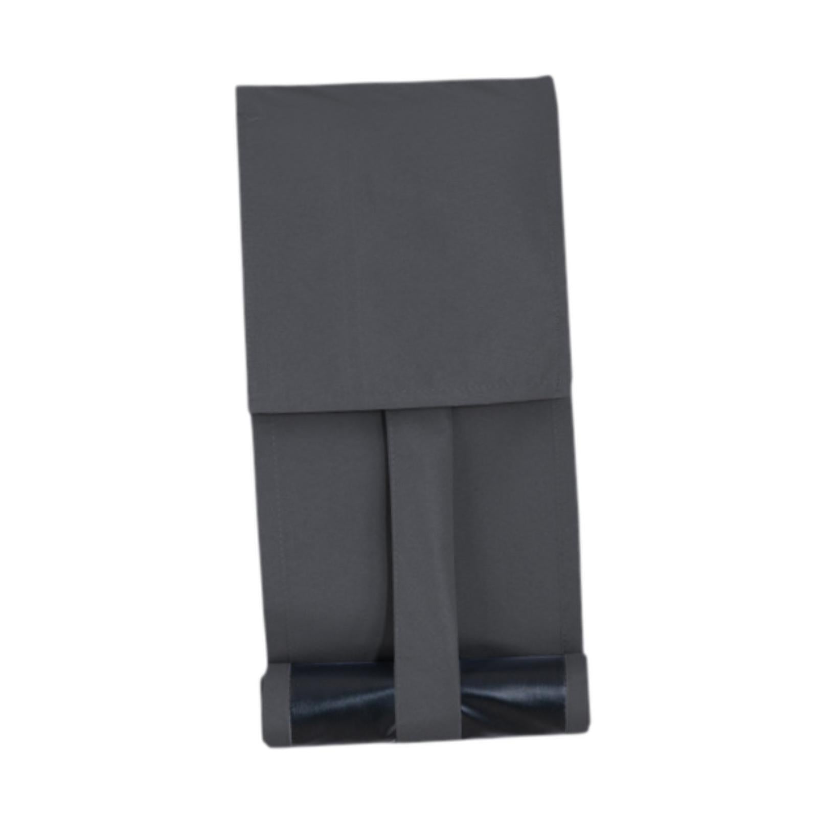 Door Window Shade Curtain 25x77cm Lightweight Premium Replace Covering Drape Dark Grey