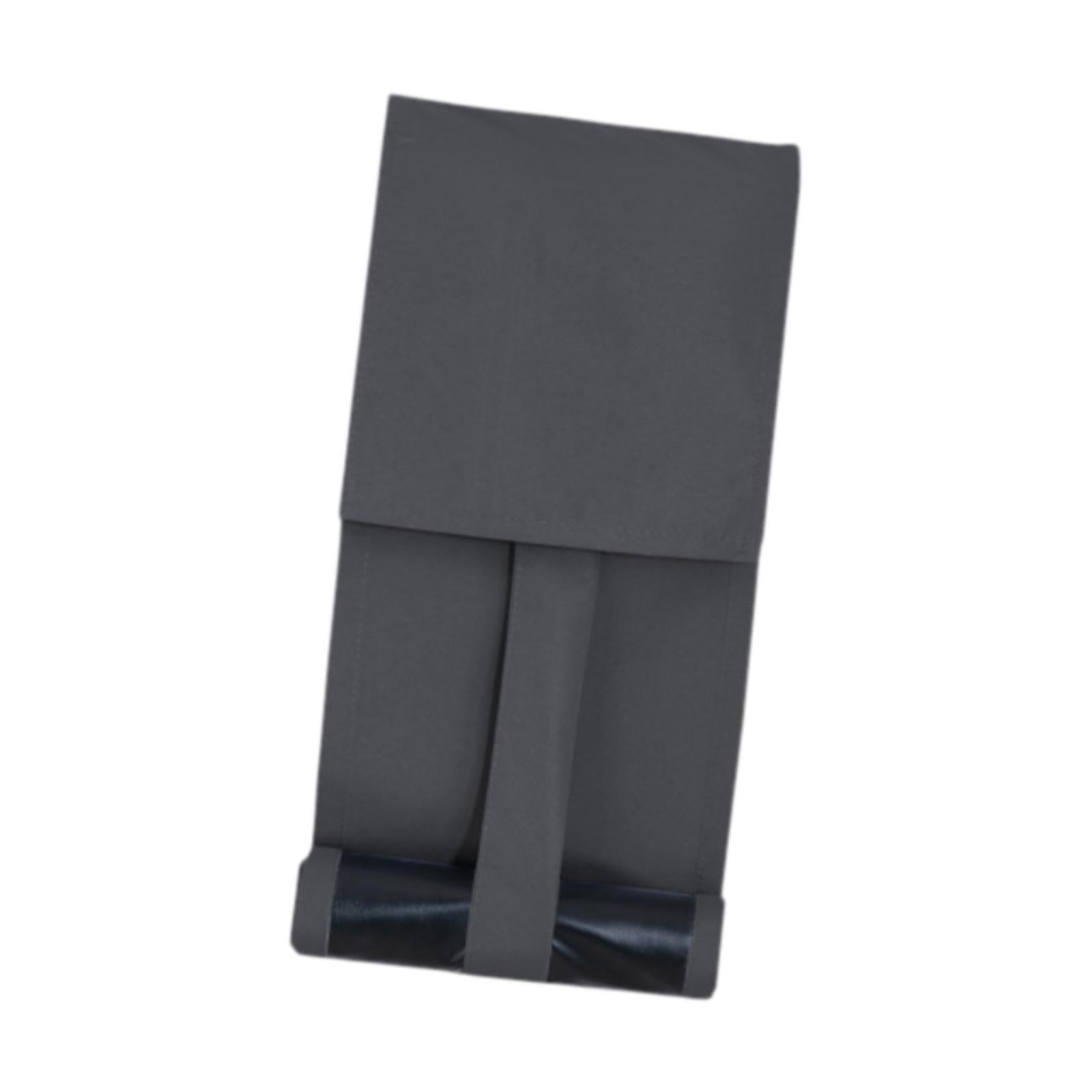 Door Window Shade Curtain 25x77cm Lightweight Premium Replace Covering Drape Dark Grey