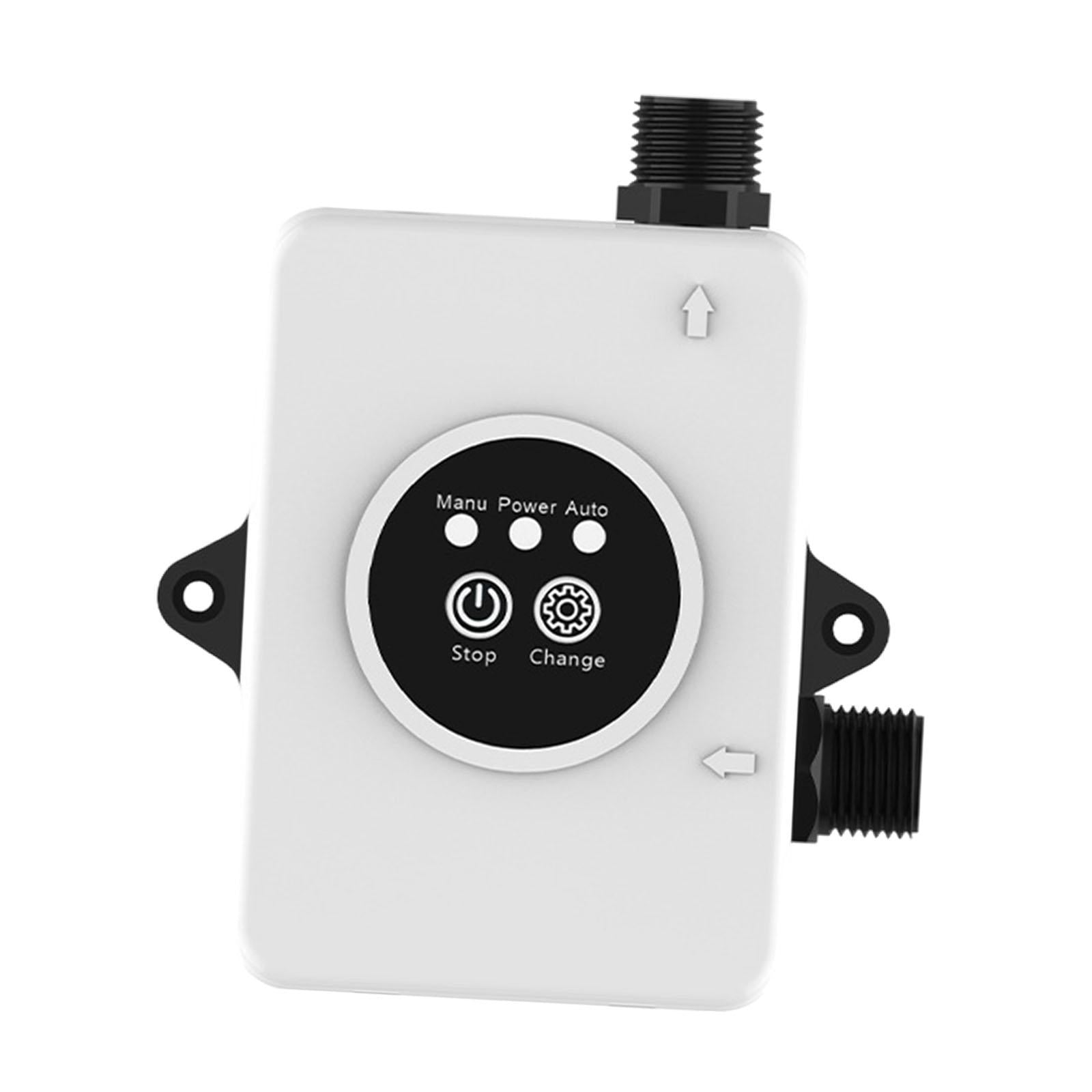 Water Pressure Pump Quiet Powerful Sturdy Accessories for Shower Garden Home White