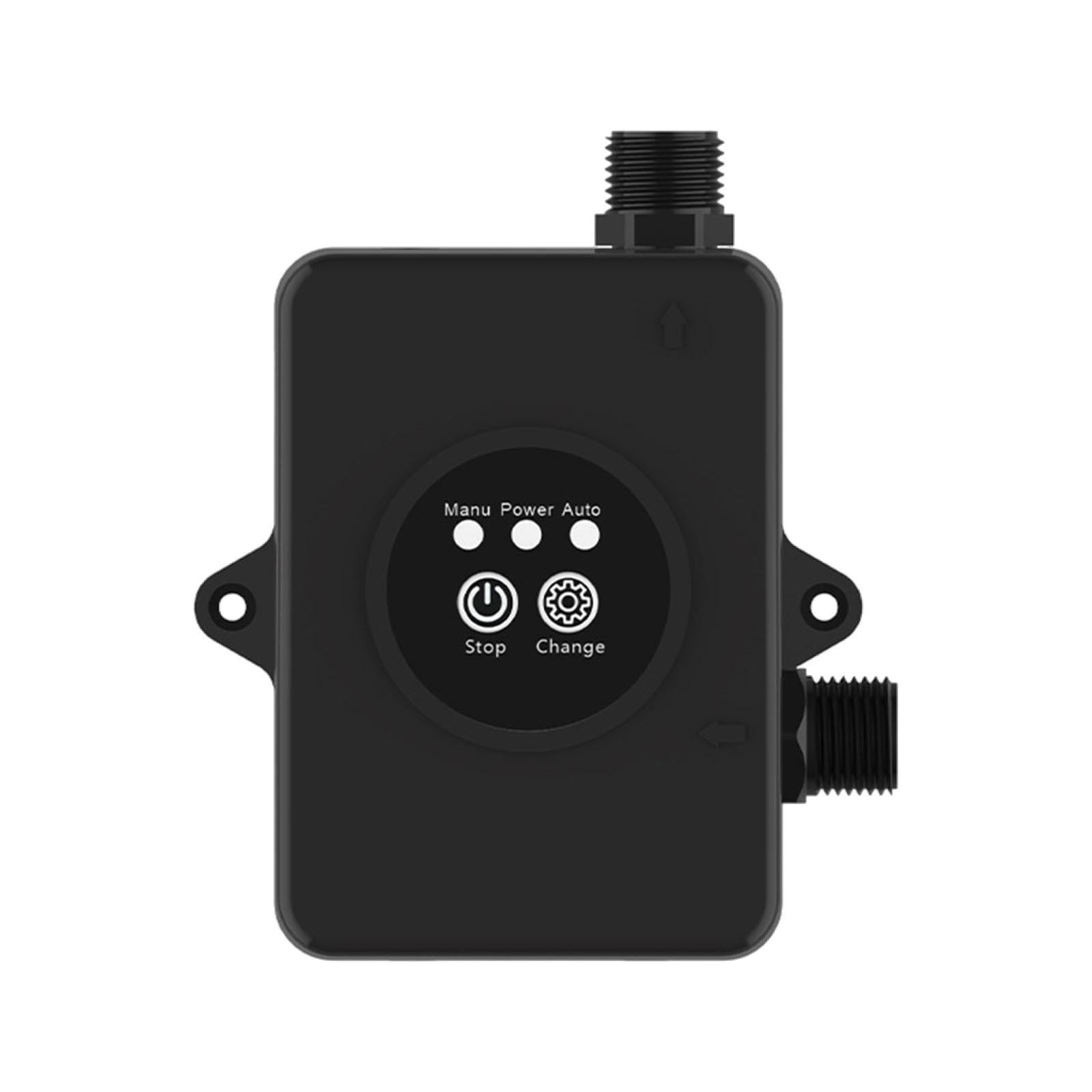 Water Pressure Pump Quiet Powerful Sturdy Accessories for Shower Garden Home Black